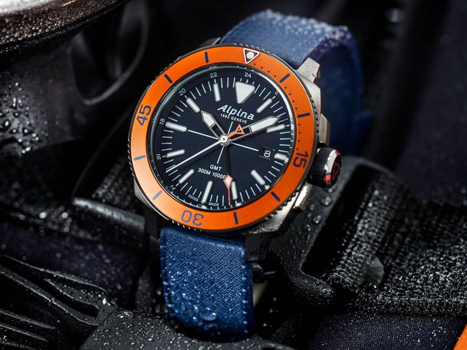 Diver GMT Quartz Seastrong Alpina Review Horobox
