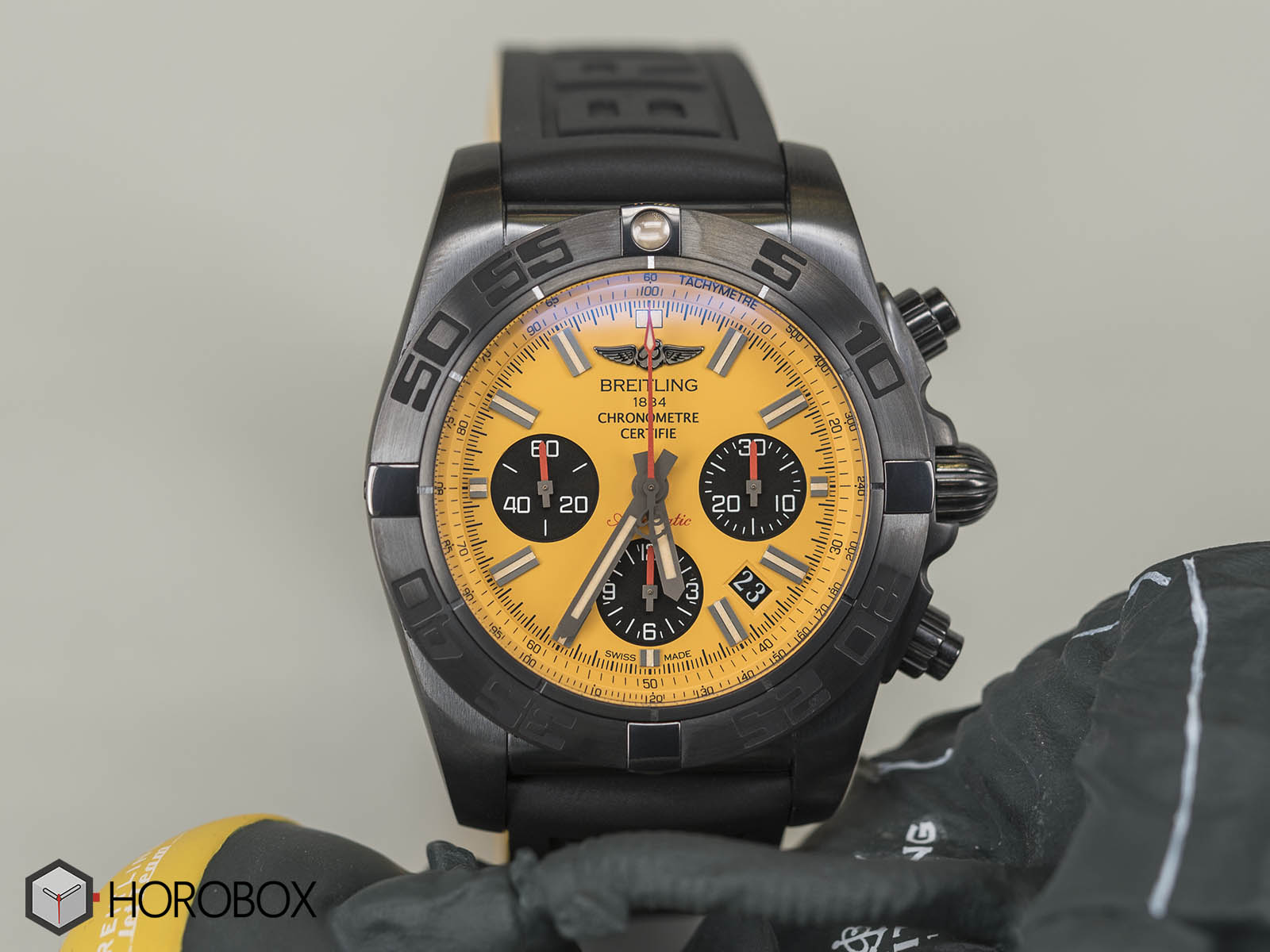 Breitling chronomat 44 top blacksteel special edition