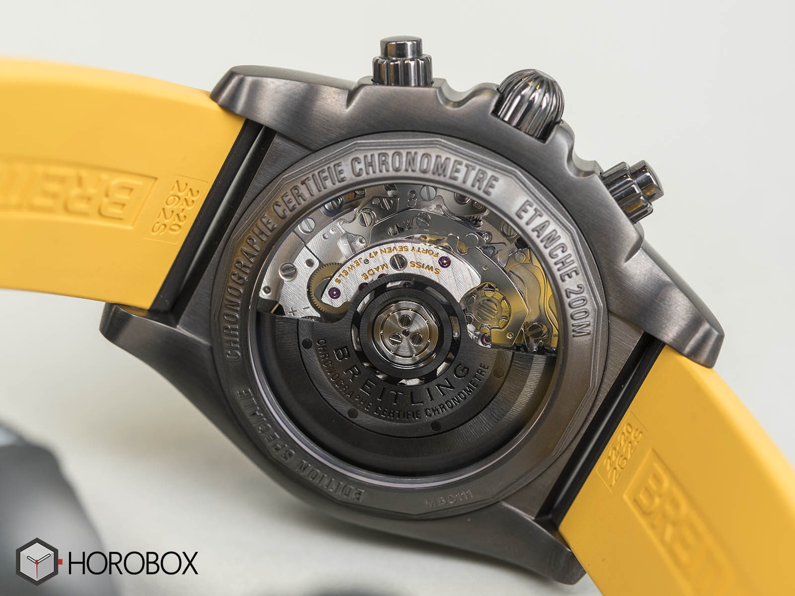 Breitling chronomat 44 blacksteel special cheap edition