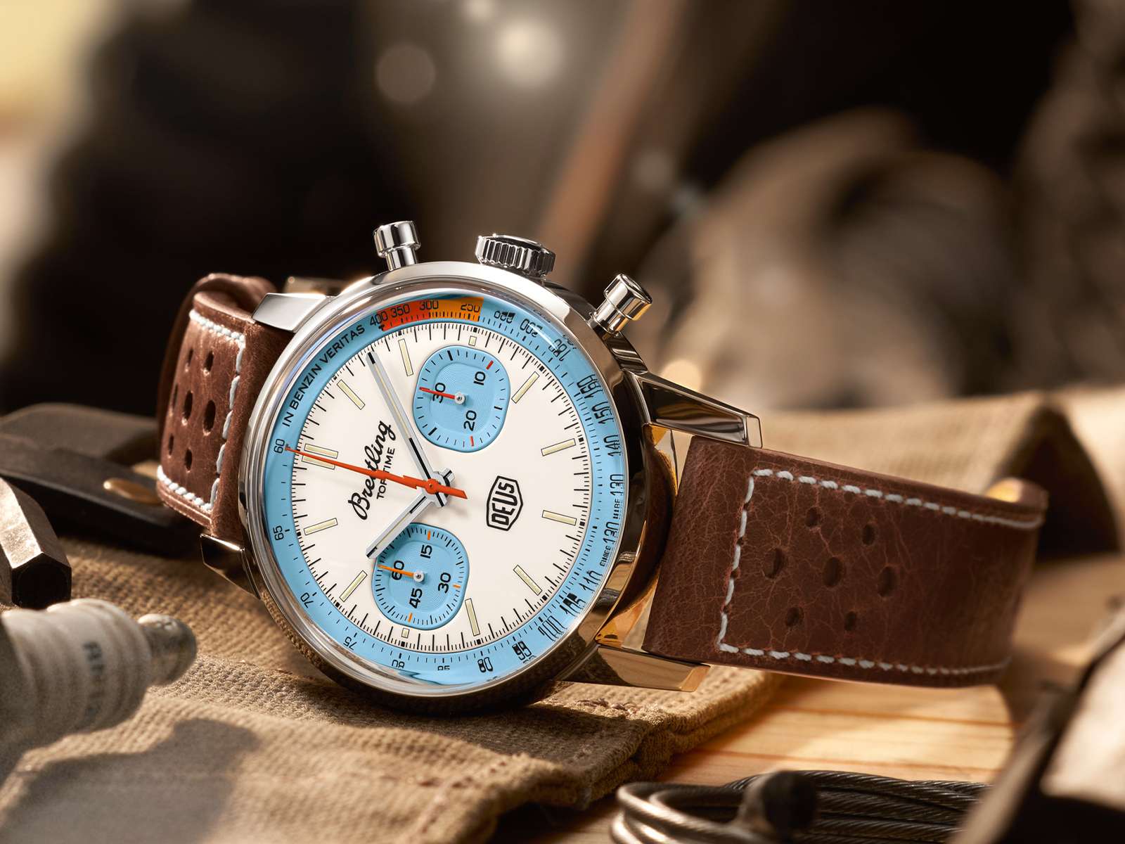 Breitling's collab with Deus Ex Machina calls time on gauche-luxe