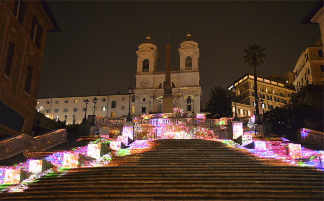 bulgari spanish steps