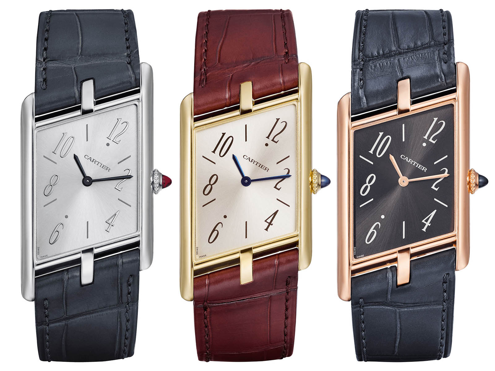 cartier tank asymetrique