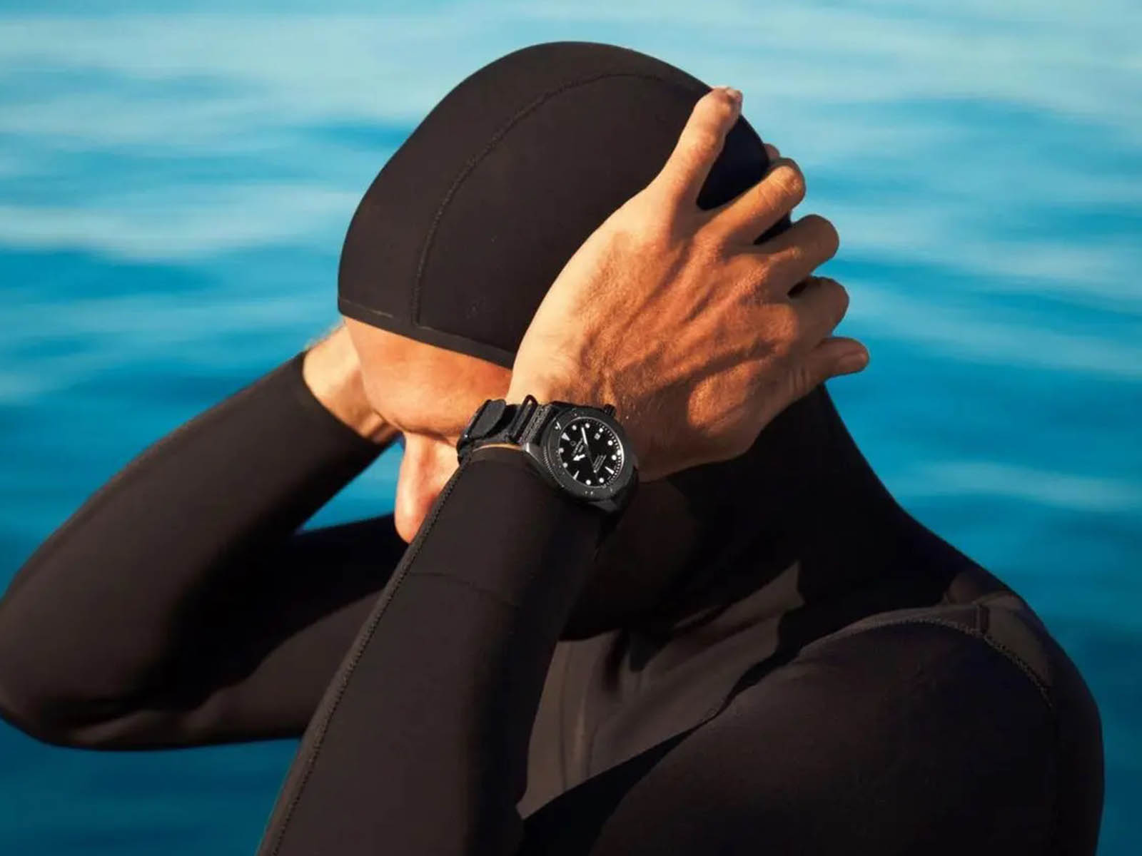 Certina ds action diver on sale automatic black dial men's watch