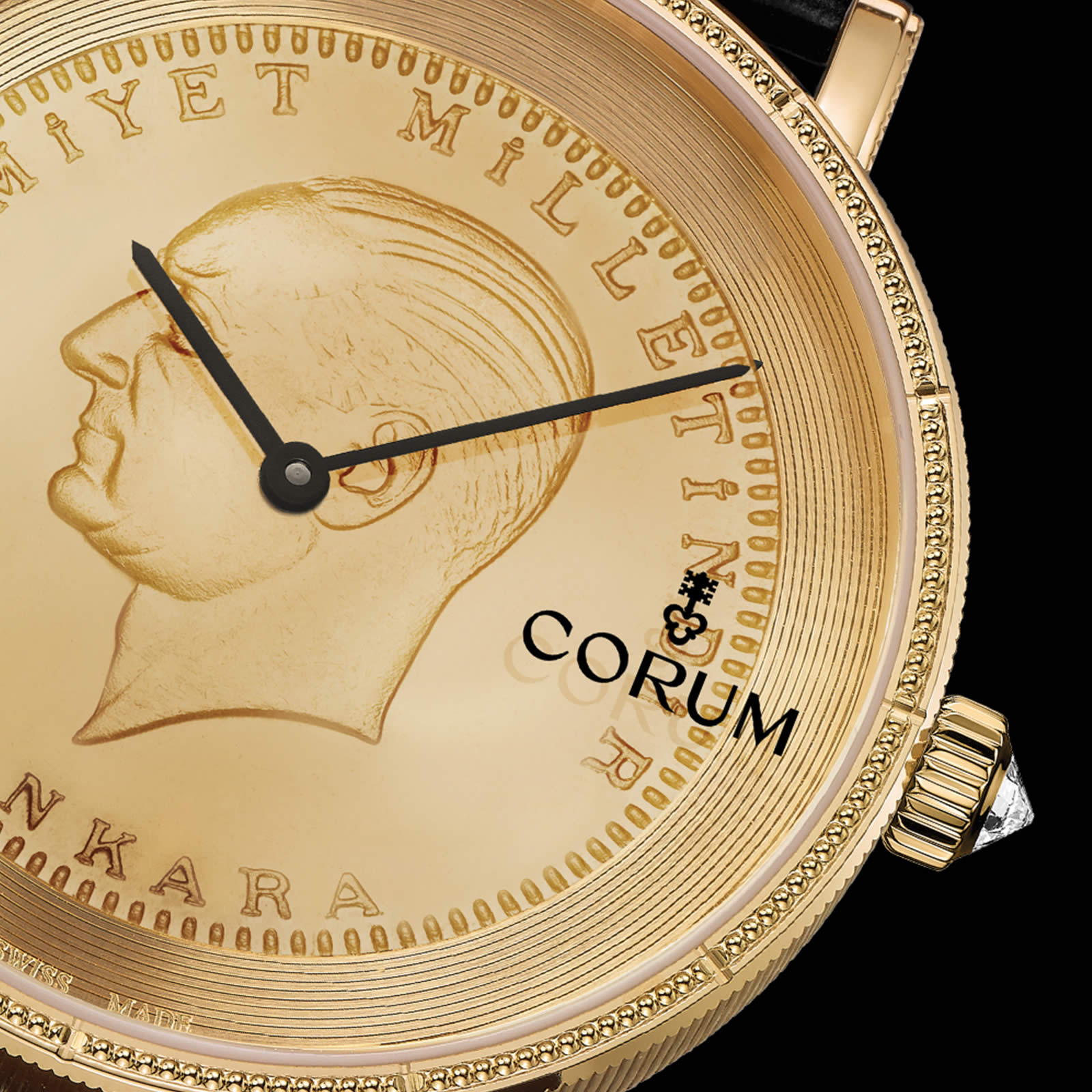 Corum coin discount watch president