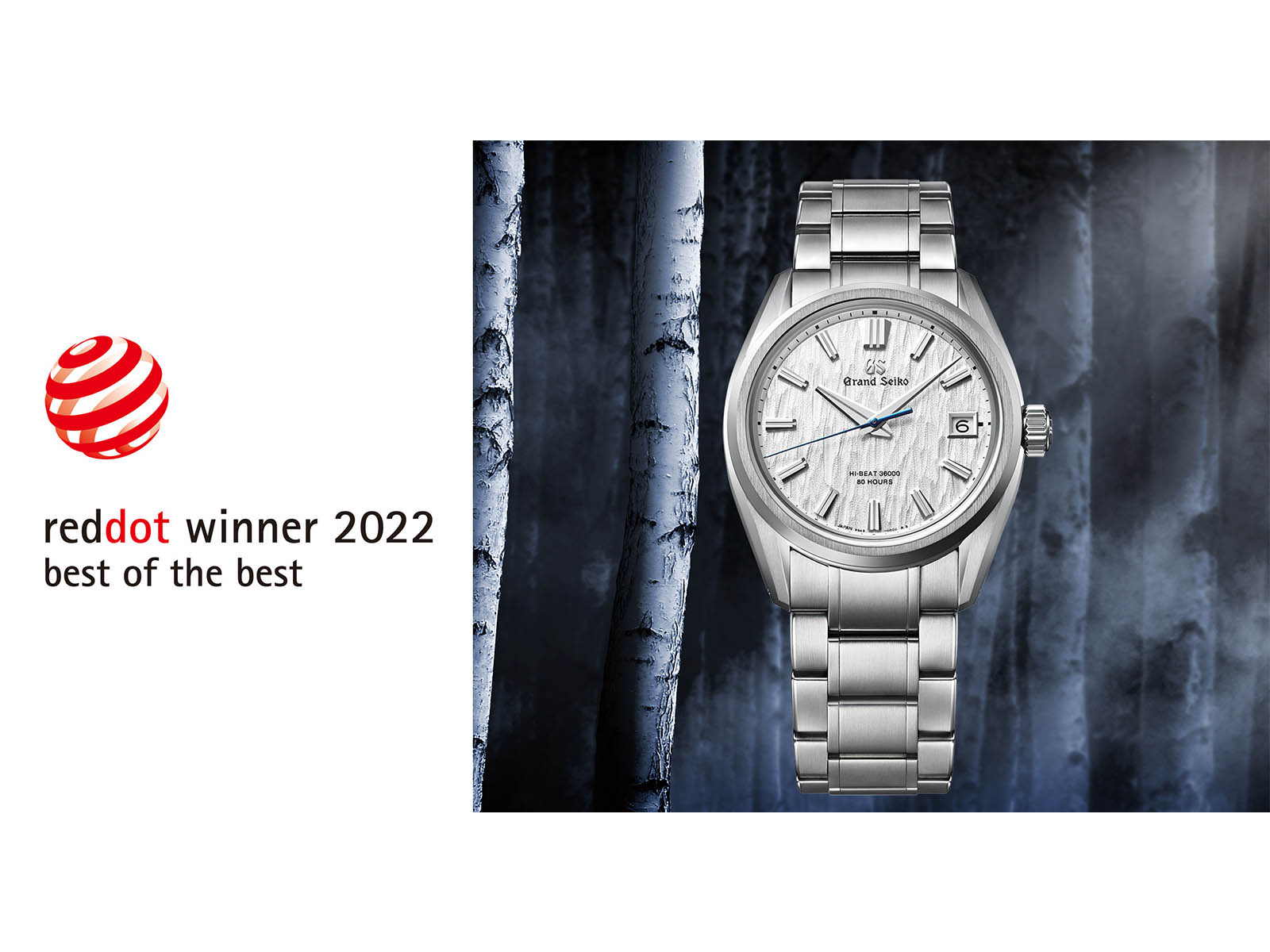 Grand Seiko | SLGH005 | Best of the Best | Red Dot Design Award