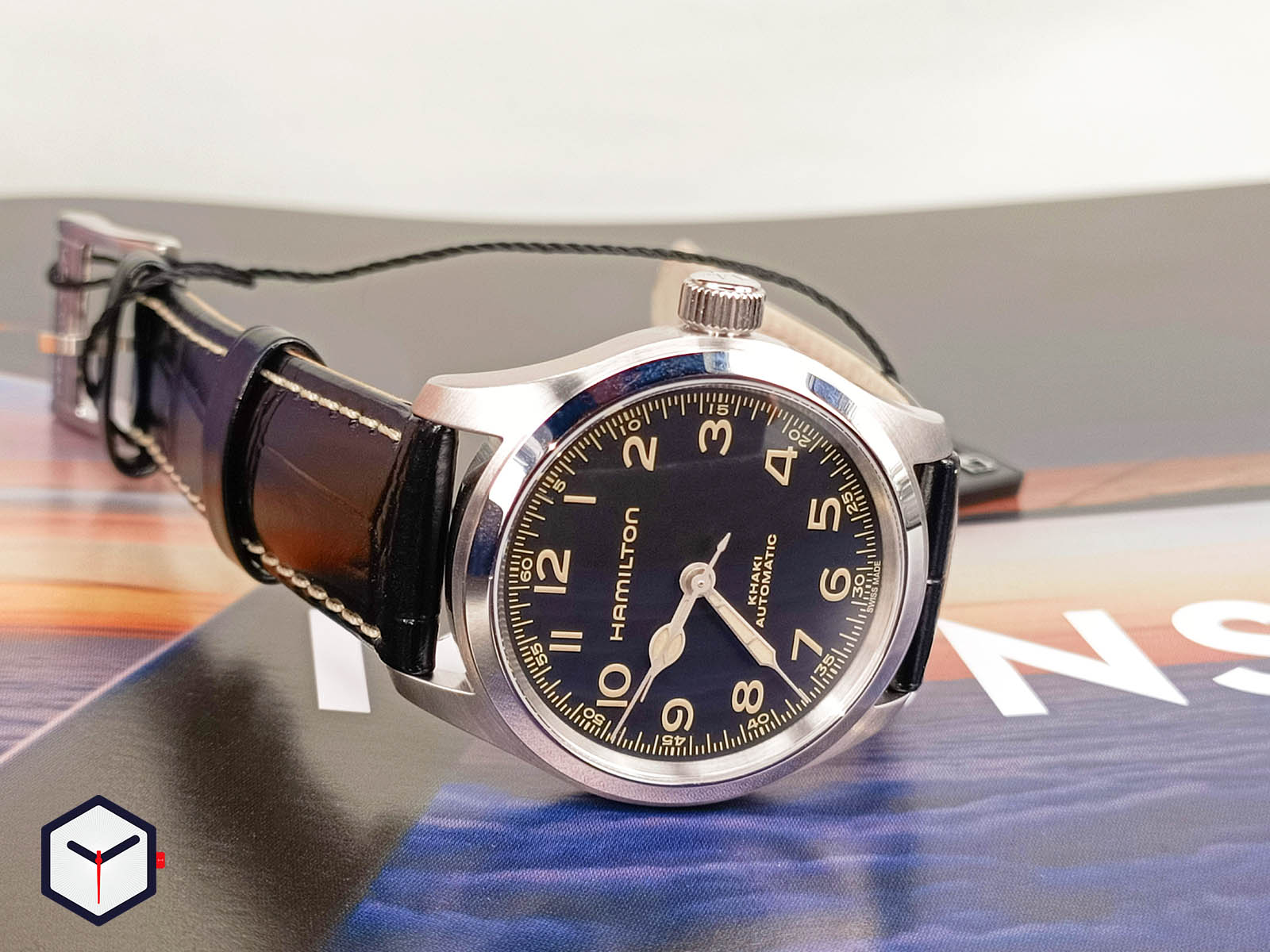 khaki field murph auto 38mm