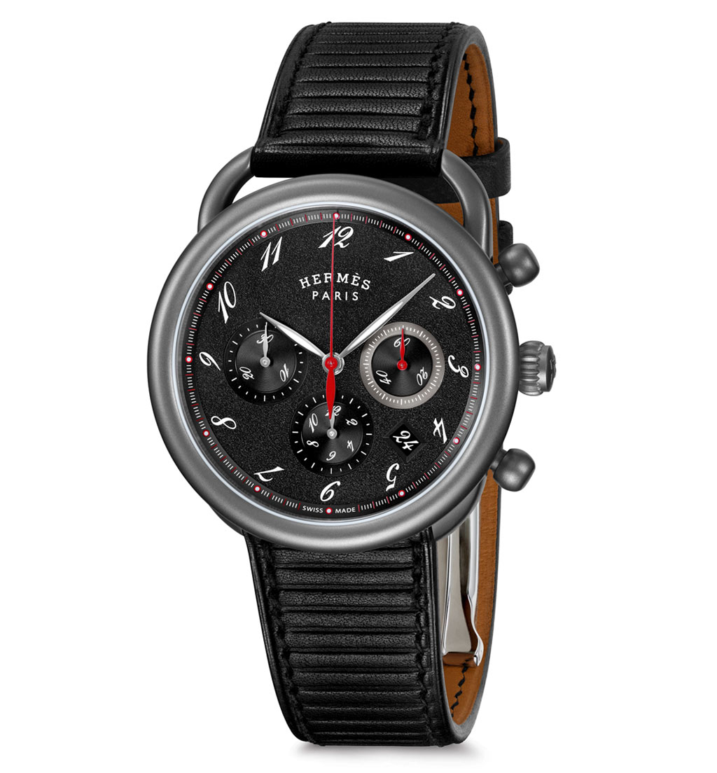 hermes arceau chronograph