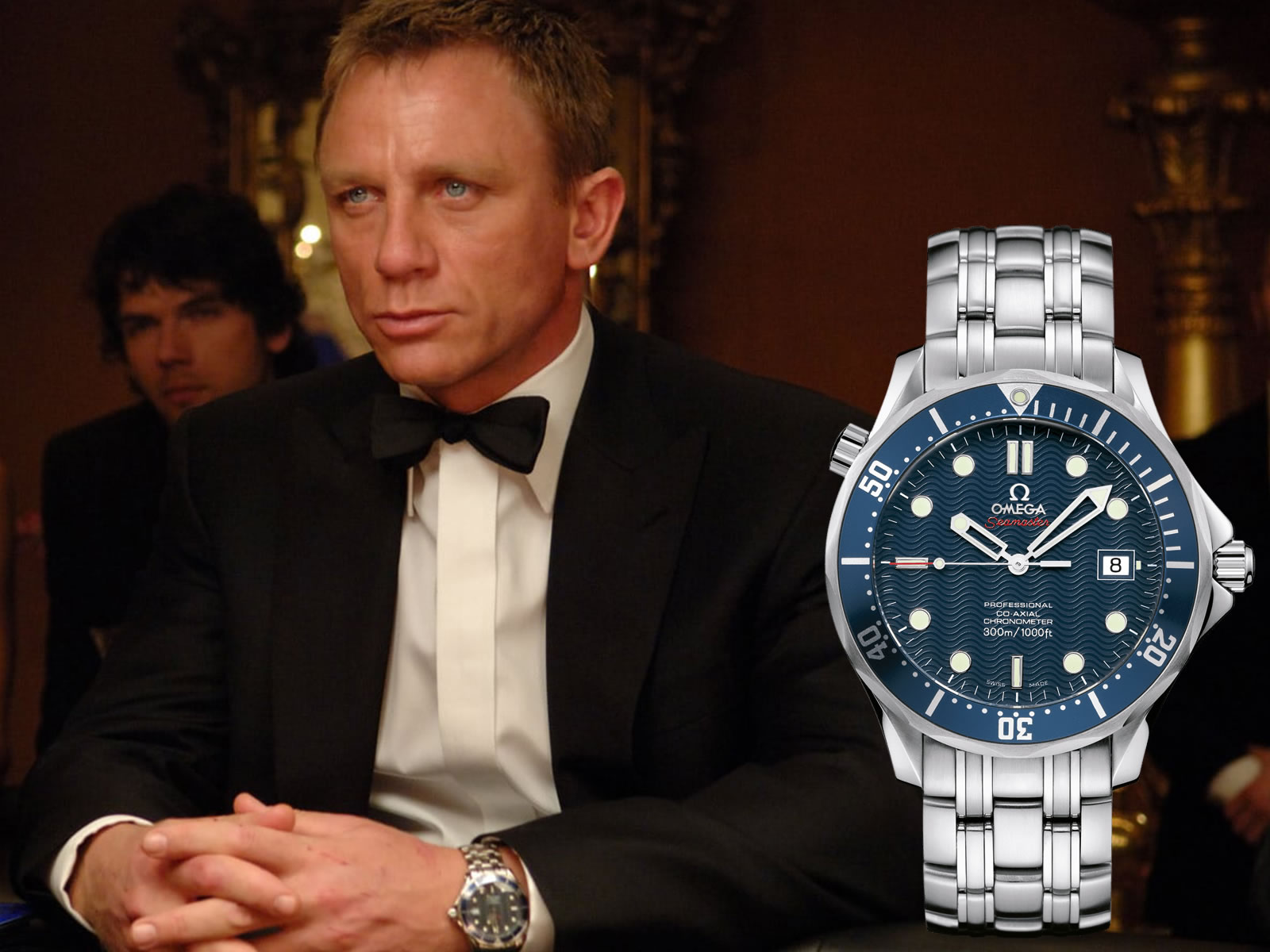 Купить копию часов известных. Omega Seamaster Дэниел Крейг. Часы Omega 007 James Bond. James Bond Rolex Submariner.