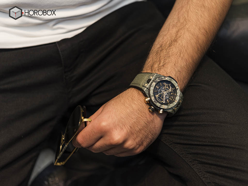 Hublot camo strap hotsell