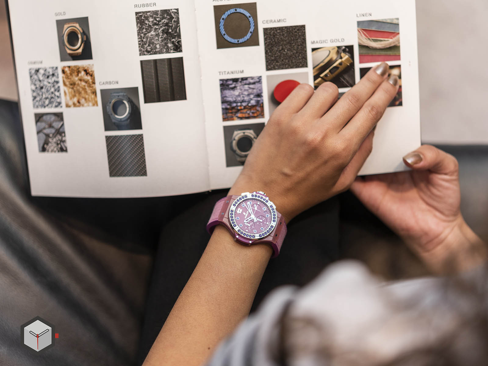 Hublot big on sale bang purple