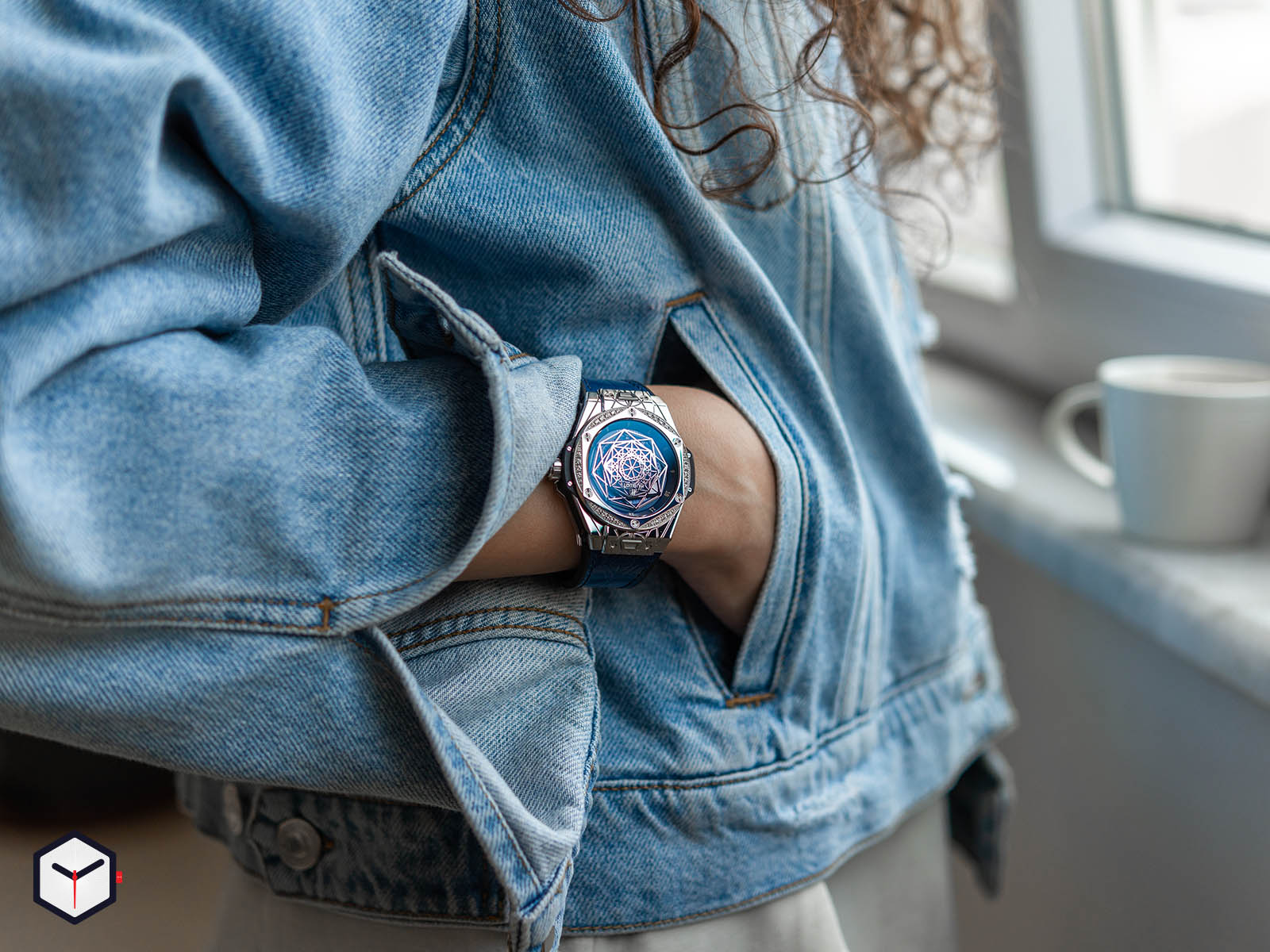 Hublot Big Bang Steel Blue Diamonds