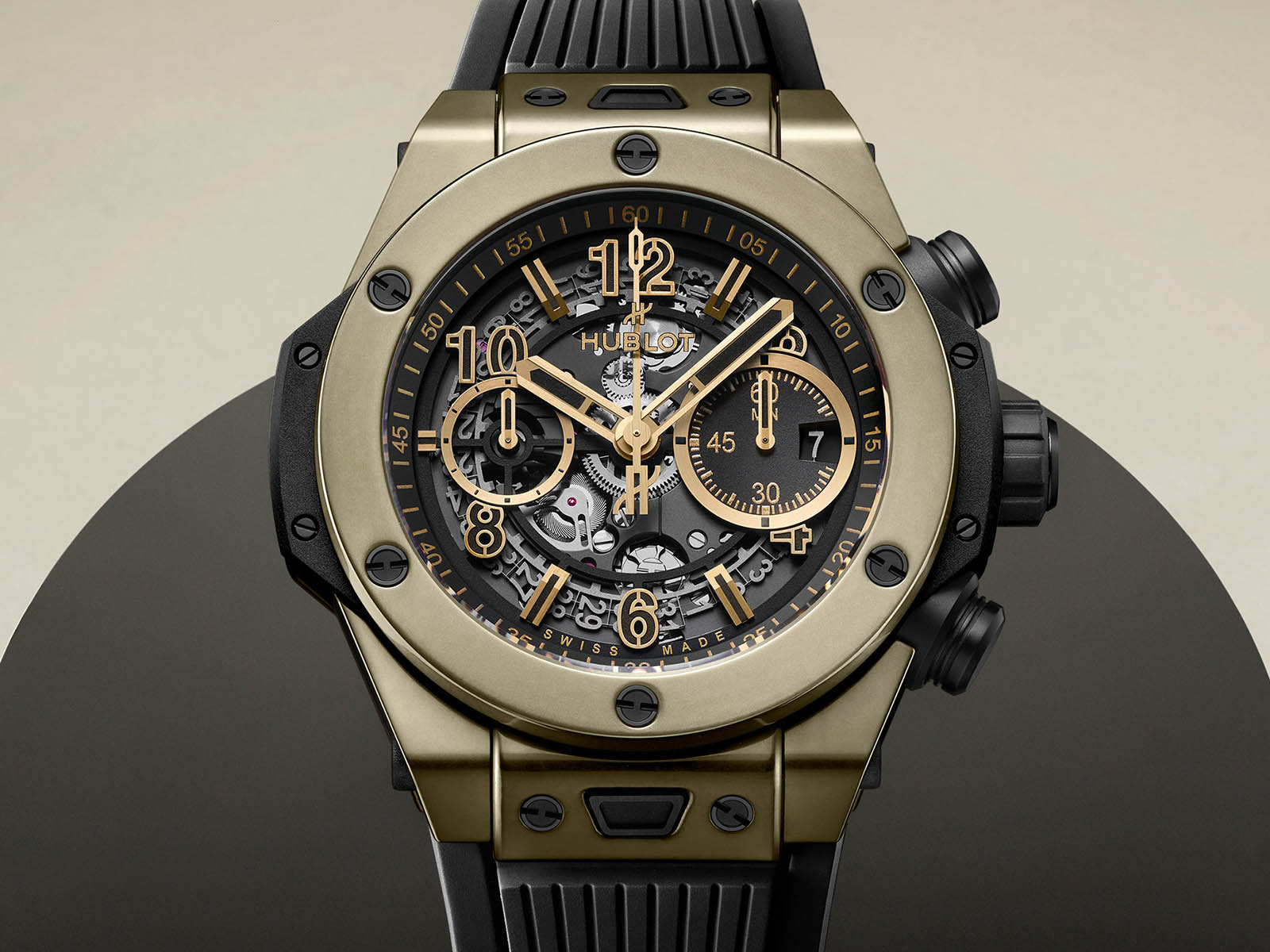 Hublot Big Bang Unico Full Magic Gold
