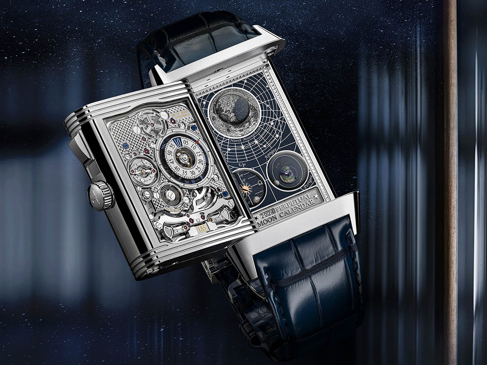 Jaeger-LeCoultre 2021 Yenilikleri | Q7103420 | Reverso | Hybris Mechanica Calibre 185