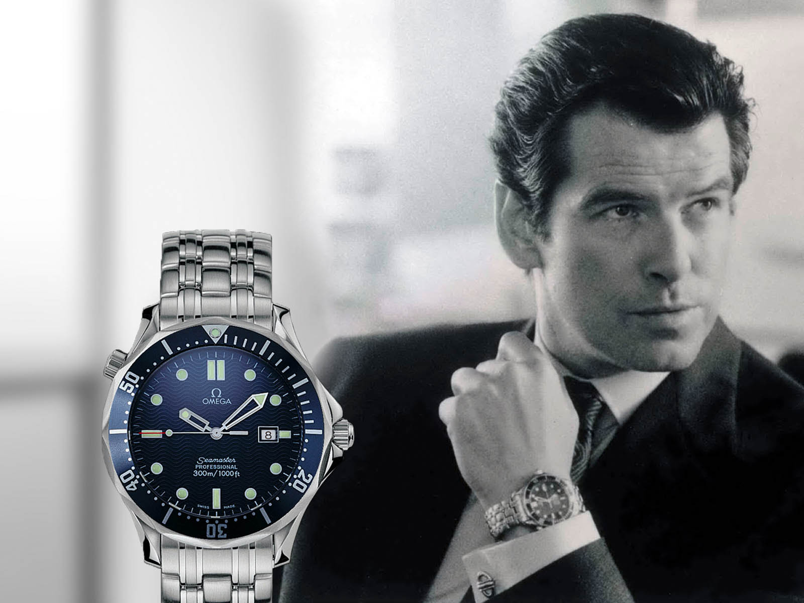 Лицо часов. Omega Seamaster 300 James Bond. Патек Филипп Seamaster. Часы Omega 80х. Омега симастер с костюмом.