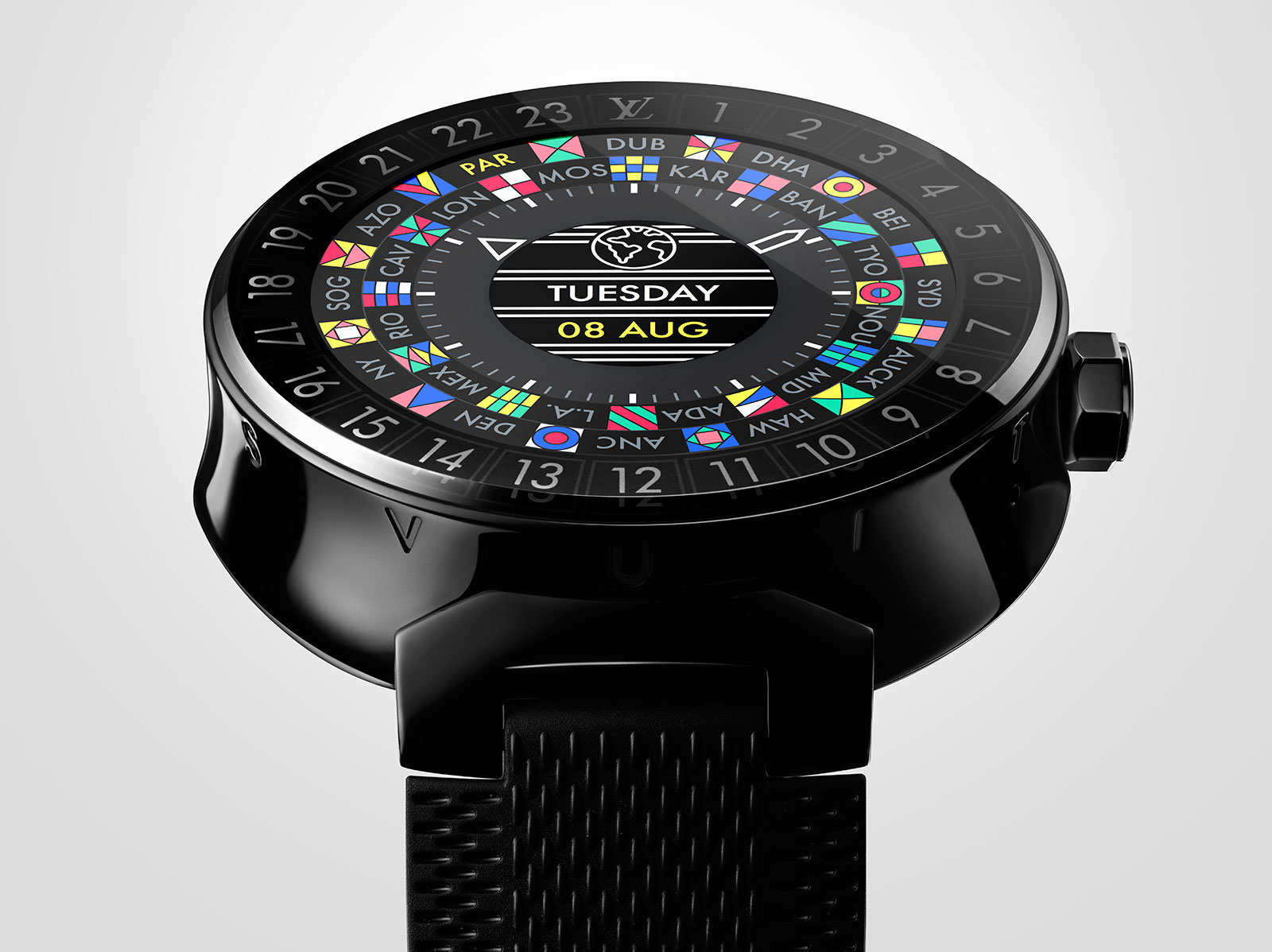 LOUIS VUITTON : Tambour Horizon smart watch – HOROLOGIUM