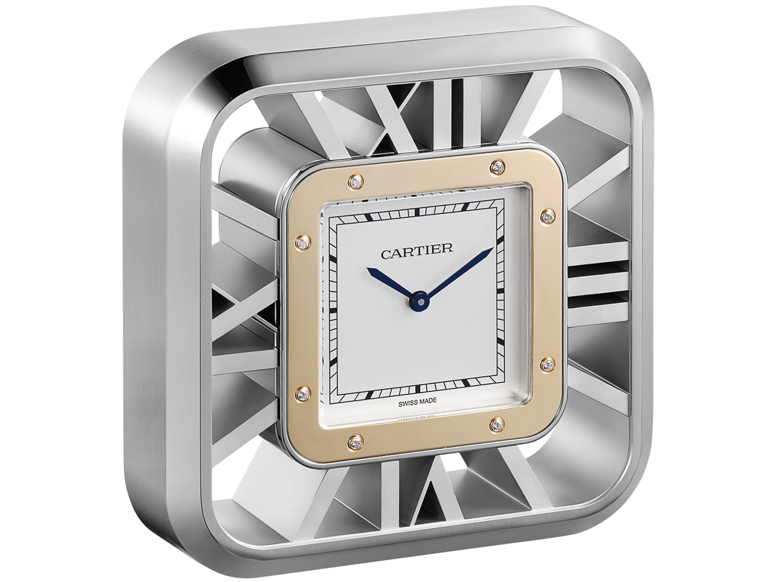 cartier desktop clock