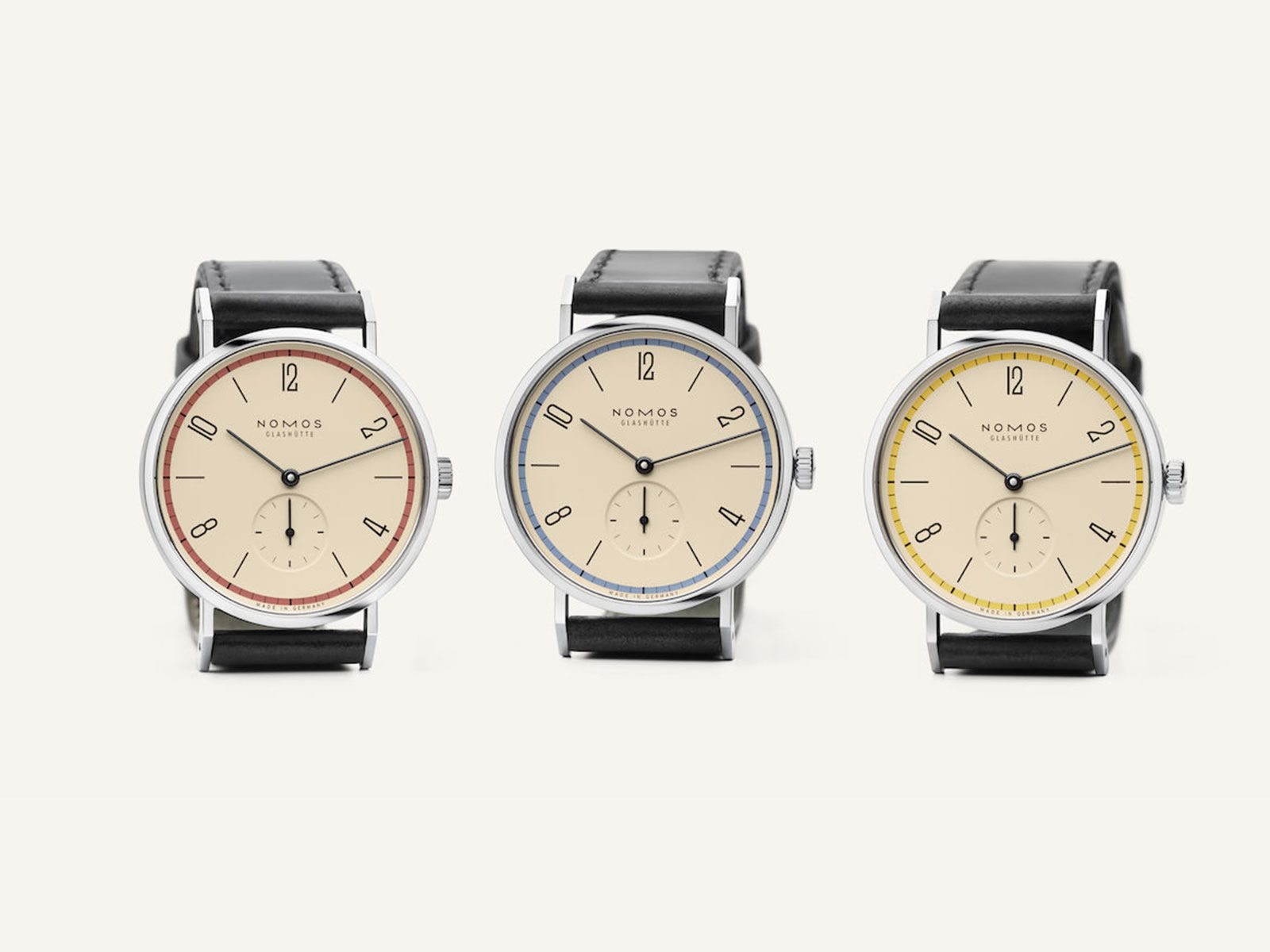 Nomos Glashütte | Tangente | Bauhaus | Bauhaus Design School | Horobox