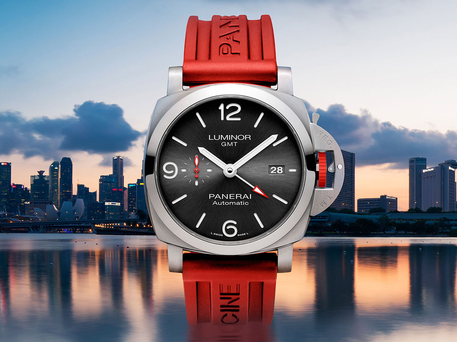 Officine panerai luminor clearance gmt