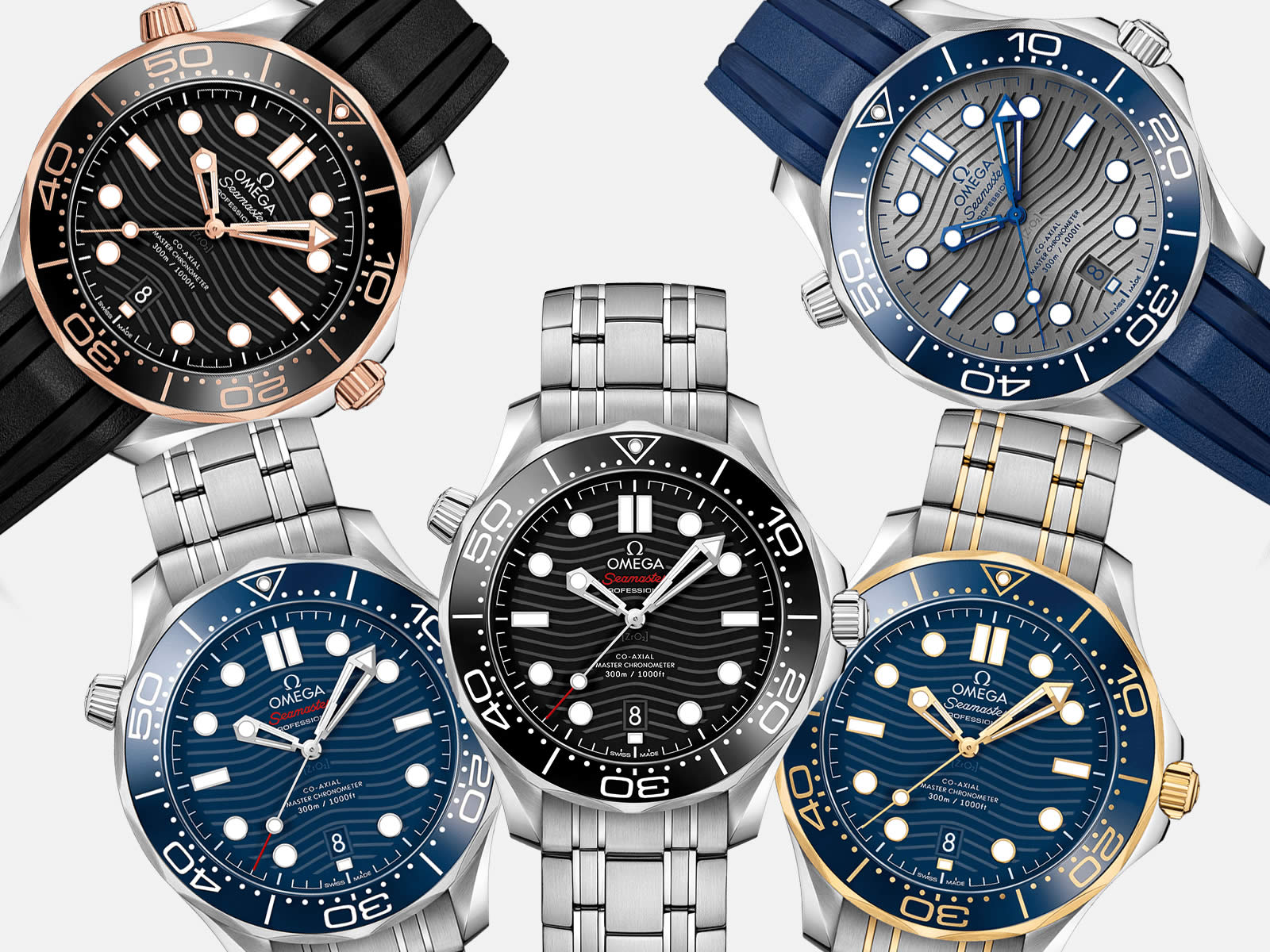 seamaster diver 300m collection