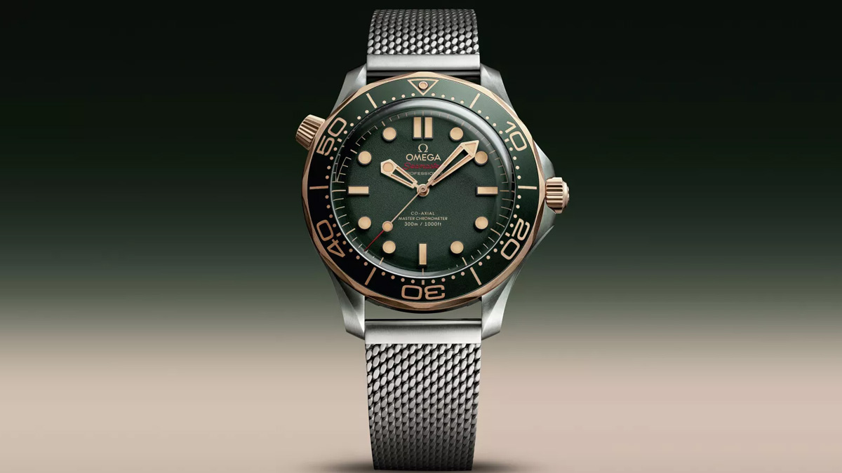 Omega Seamaster Diver 300M Titanium Bronze Gold