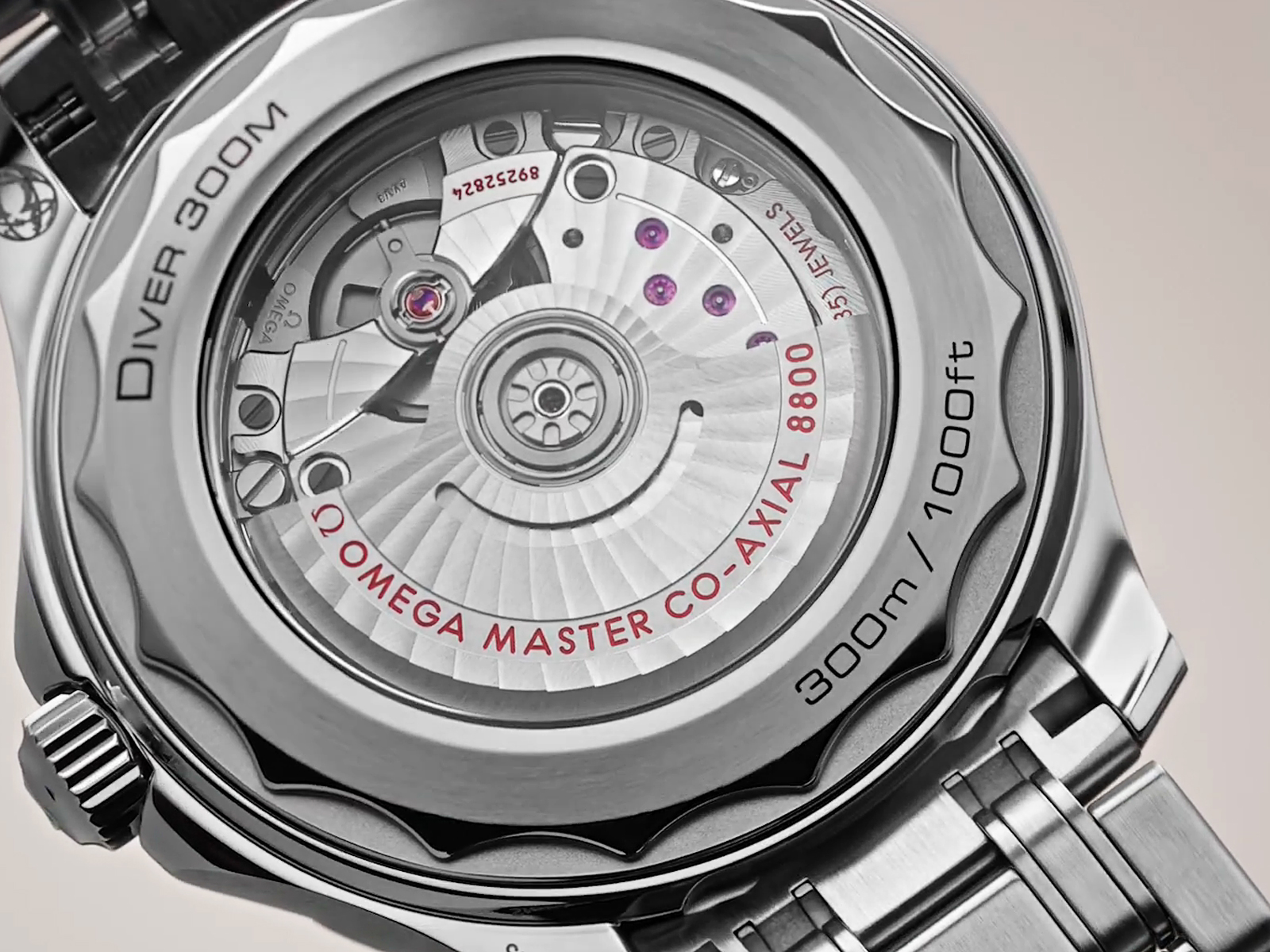 Omega seamaster top 300m movement