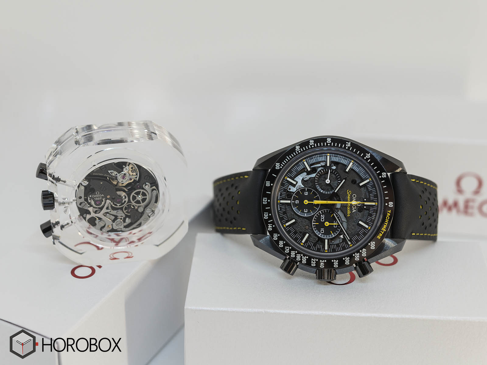 311.92.44.30.01.001 Dark Side Of The Moon Apollo 8 Speedmaster Omega Baselworld 2018 Review Horobox