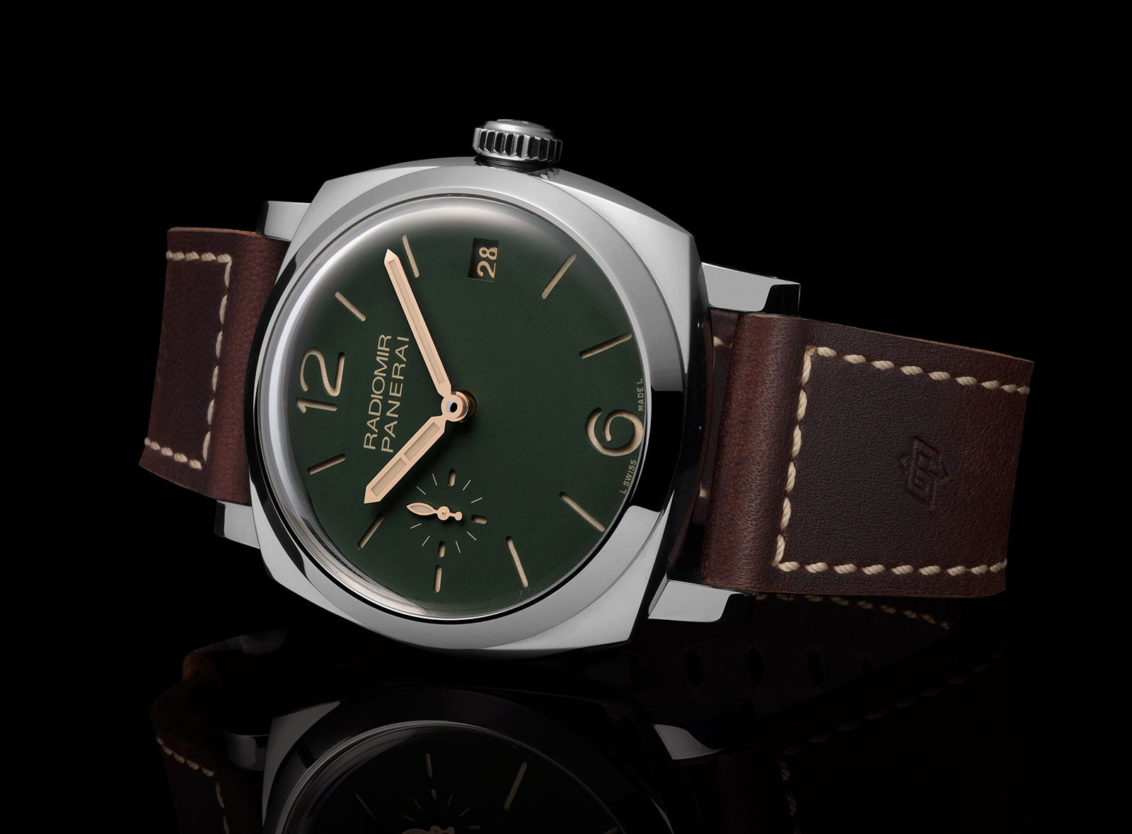 Pam00737 Pam00736 Pam00735 Panerai Green Dial Horobox
