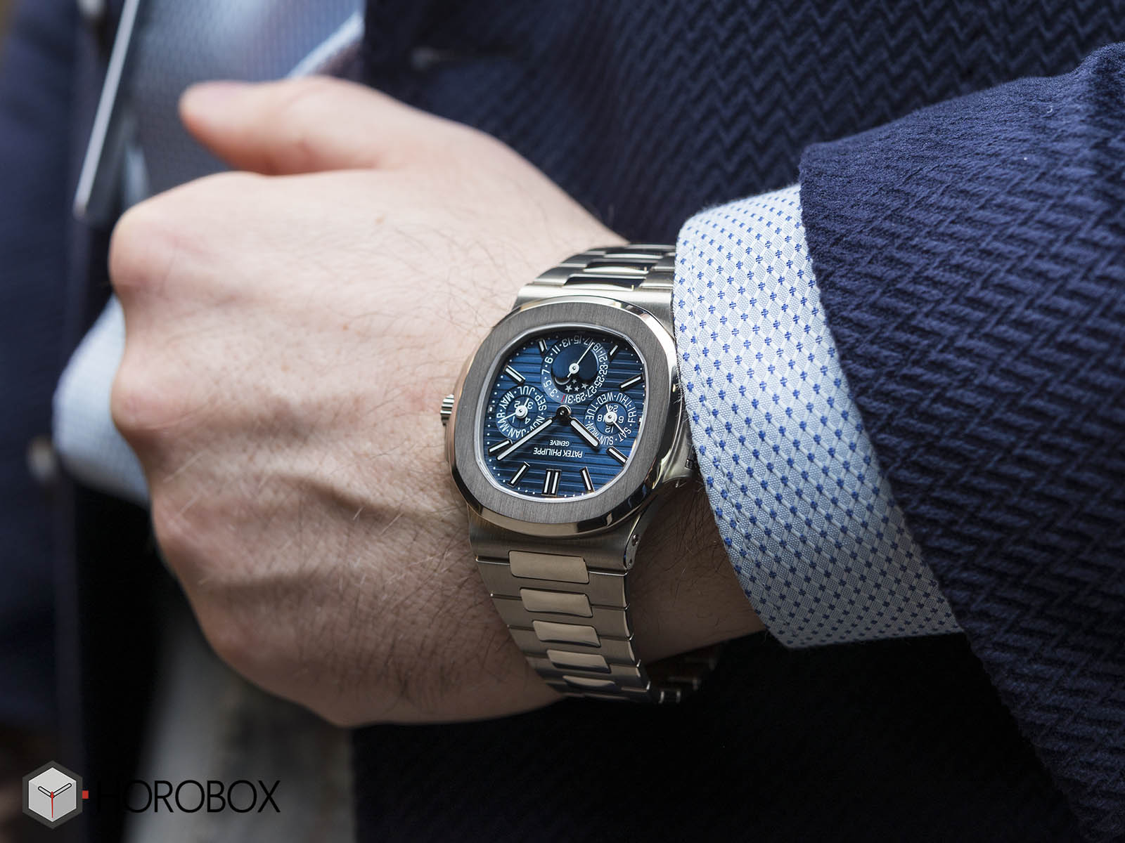 The Patek Philippe Nautilus 5740/1G-001 Perpetual Calendar – BEXSONN