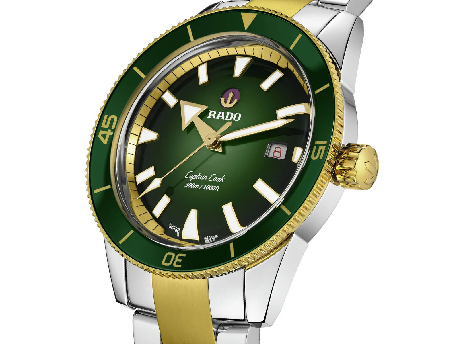 RADO Captain Cook Two Tone Models Review