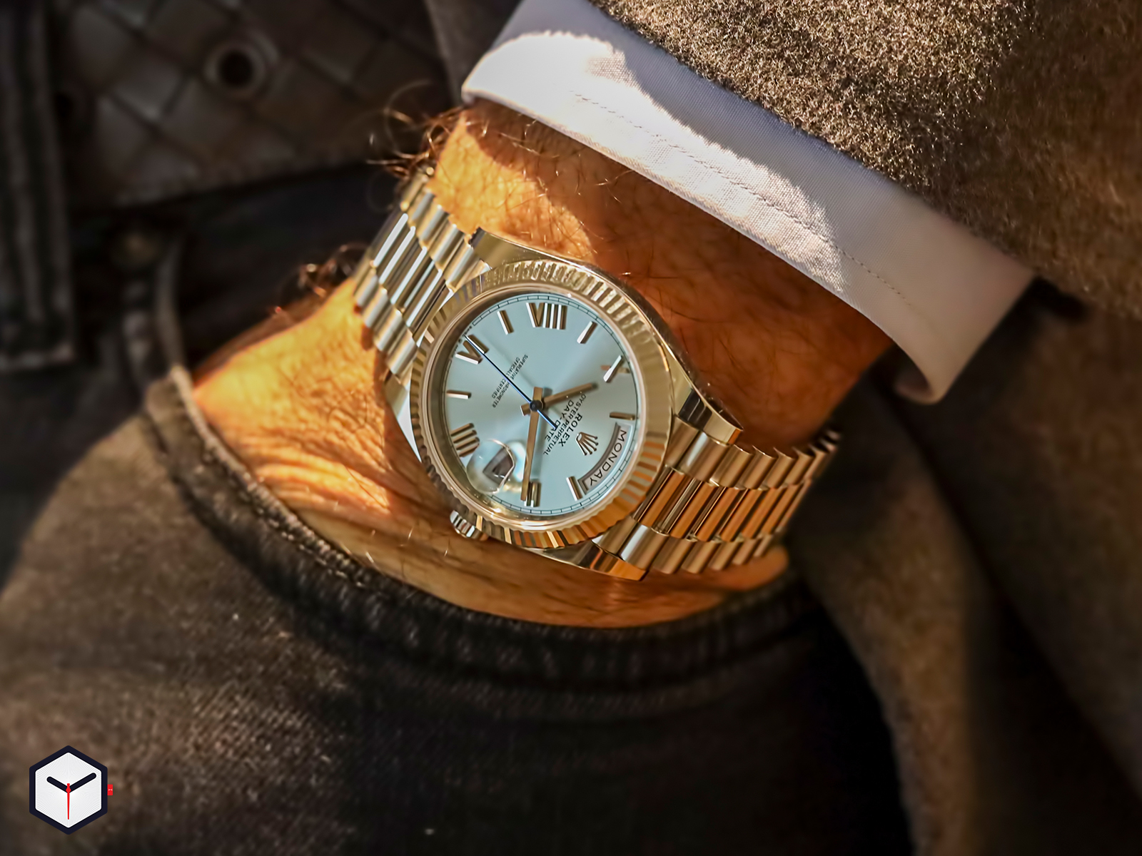 Oyster perpetual day date 40 hotsell