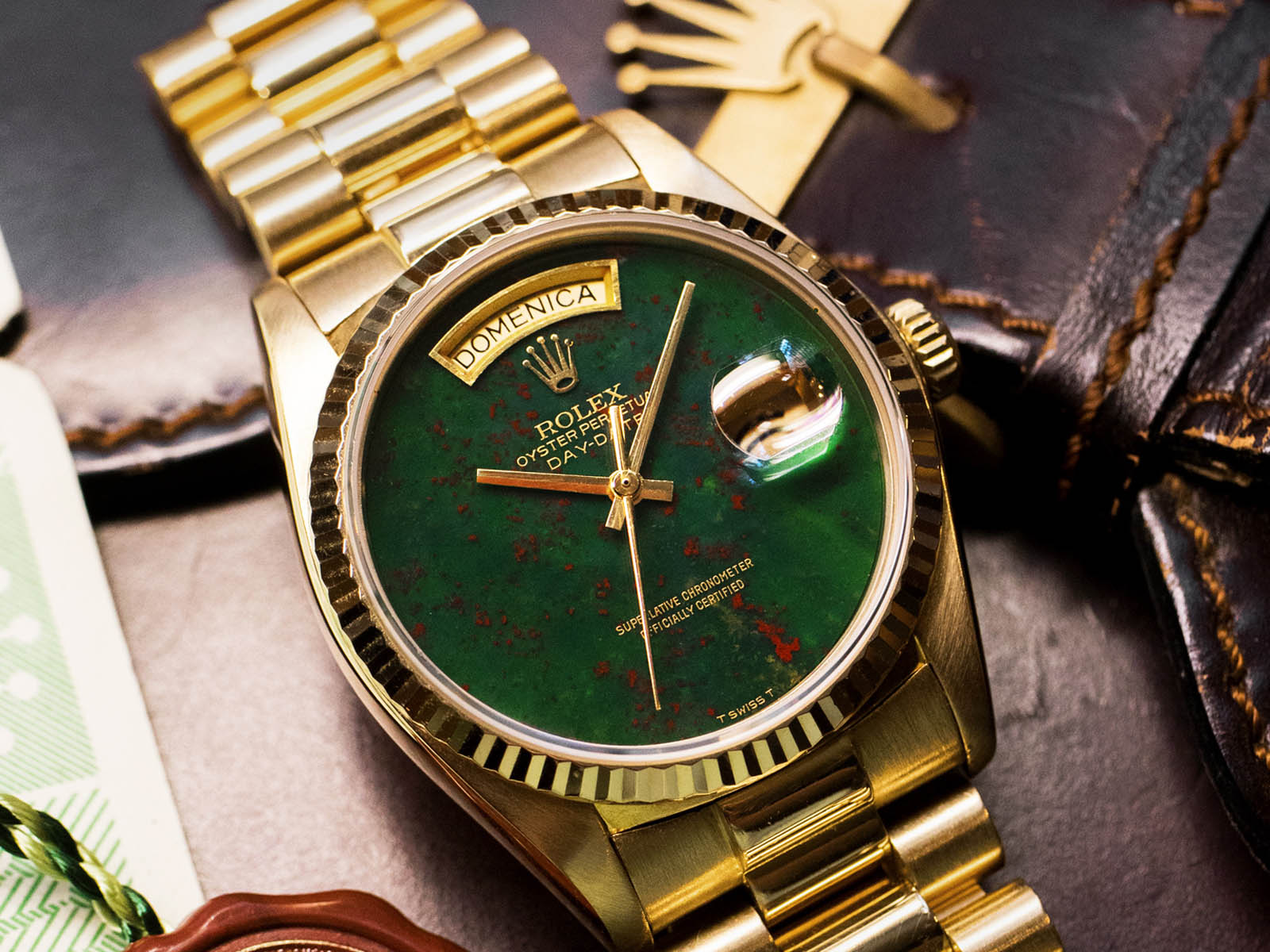 rolex jade dial