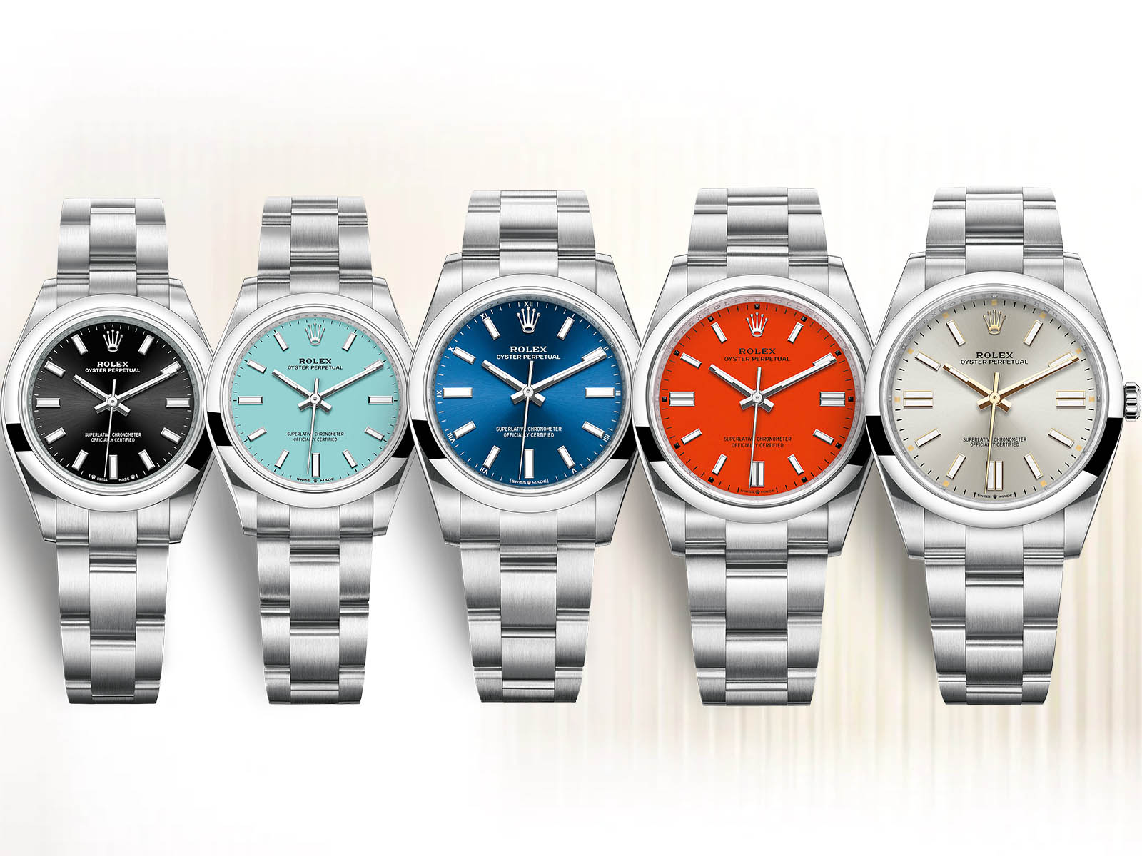 rolex oyster perpetual models