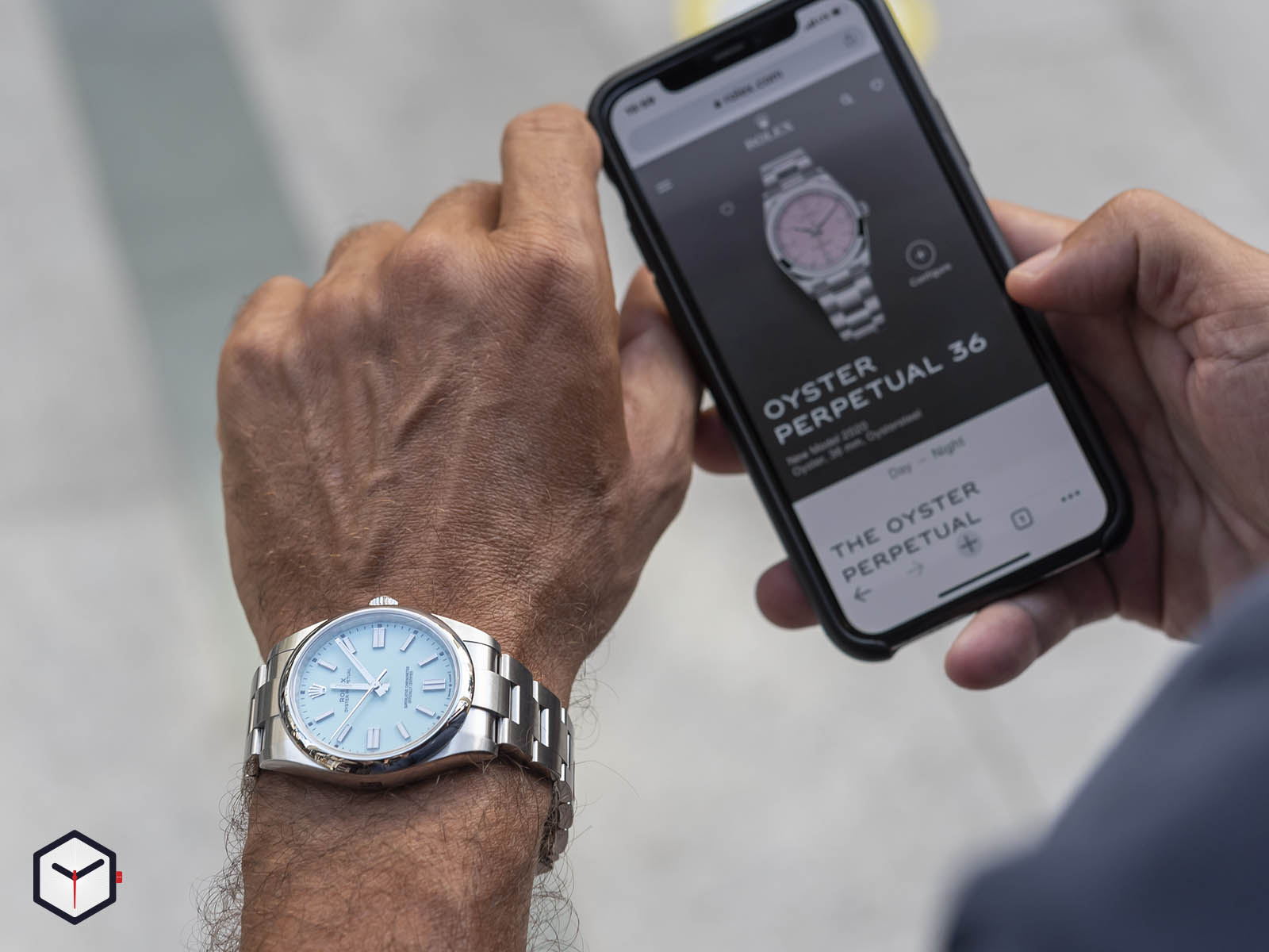 Rolex oyster perpetual 36mm turquoise hotsell