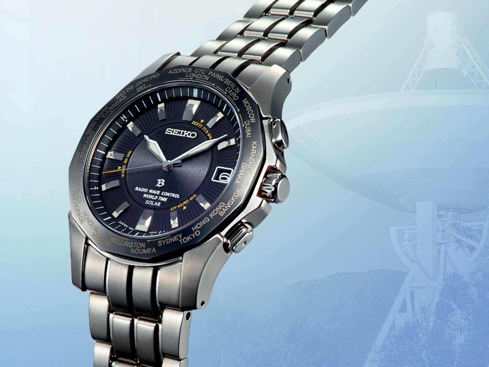 Часы Seiko Radio Wave Control