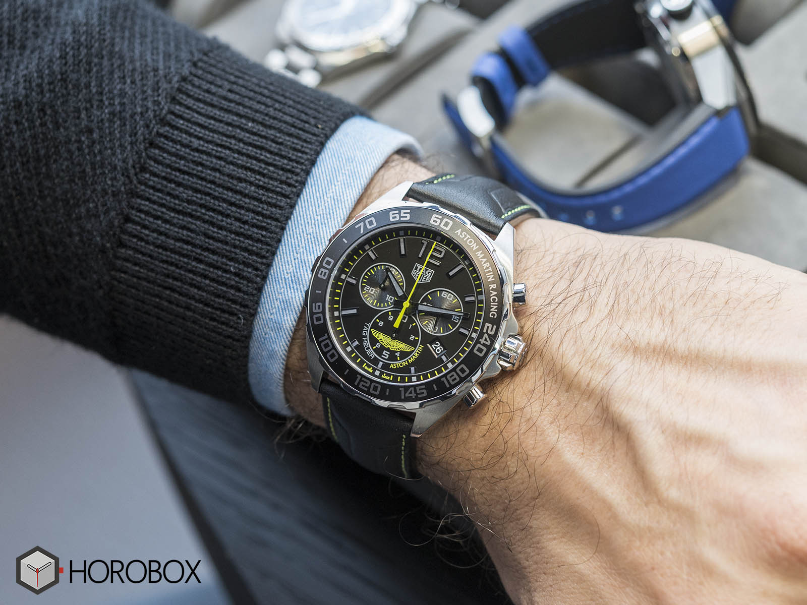 Tag heuer aston hotsell martin steel bracelet