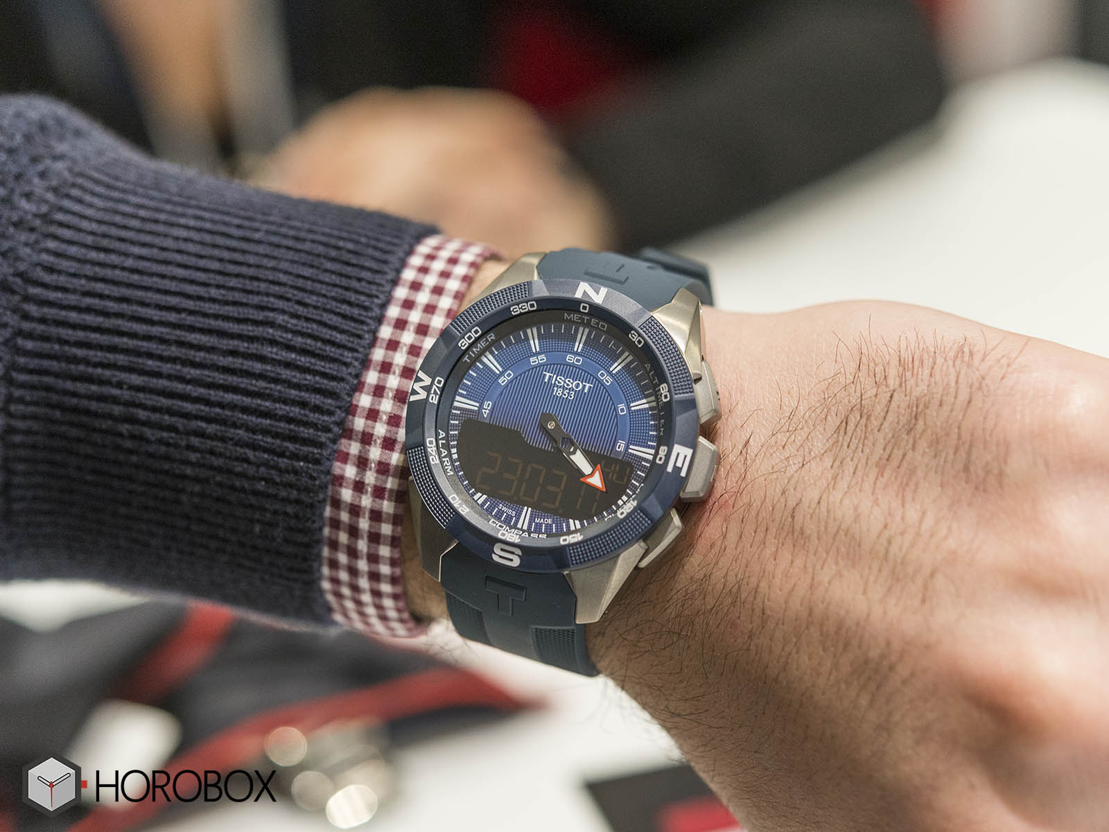 Tissot T Touch Expert Solar II Military Navy Baselworld 2017