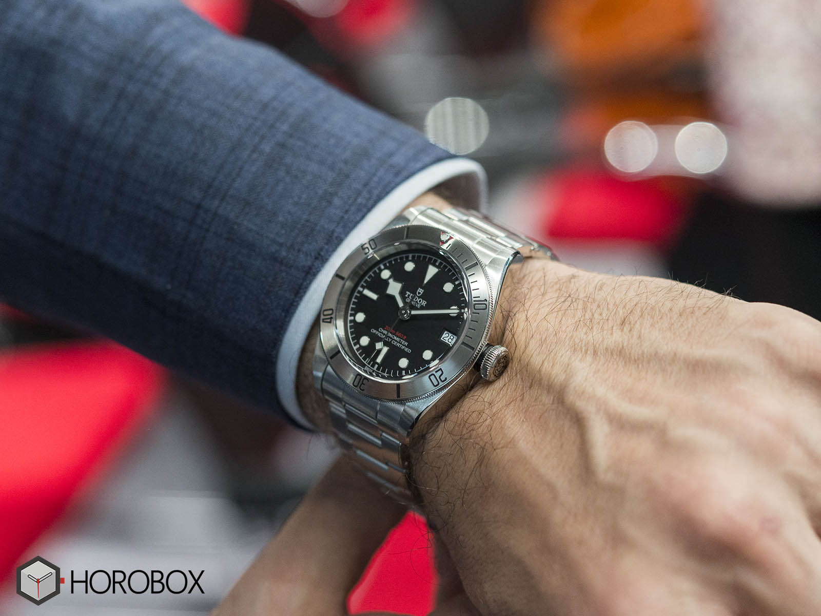 Tudor black new arrivals bay steel