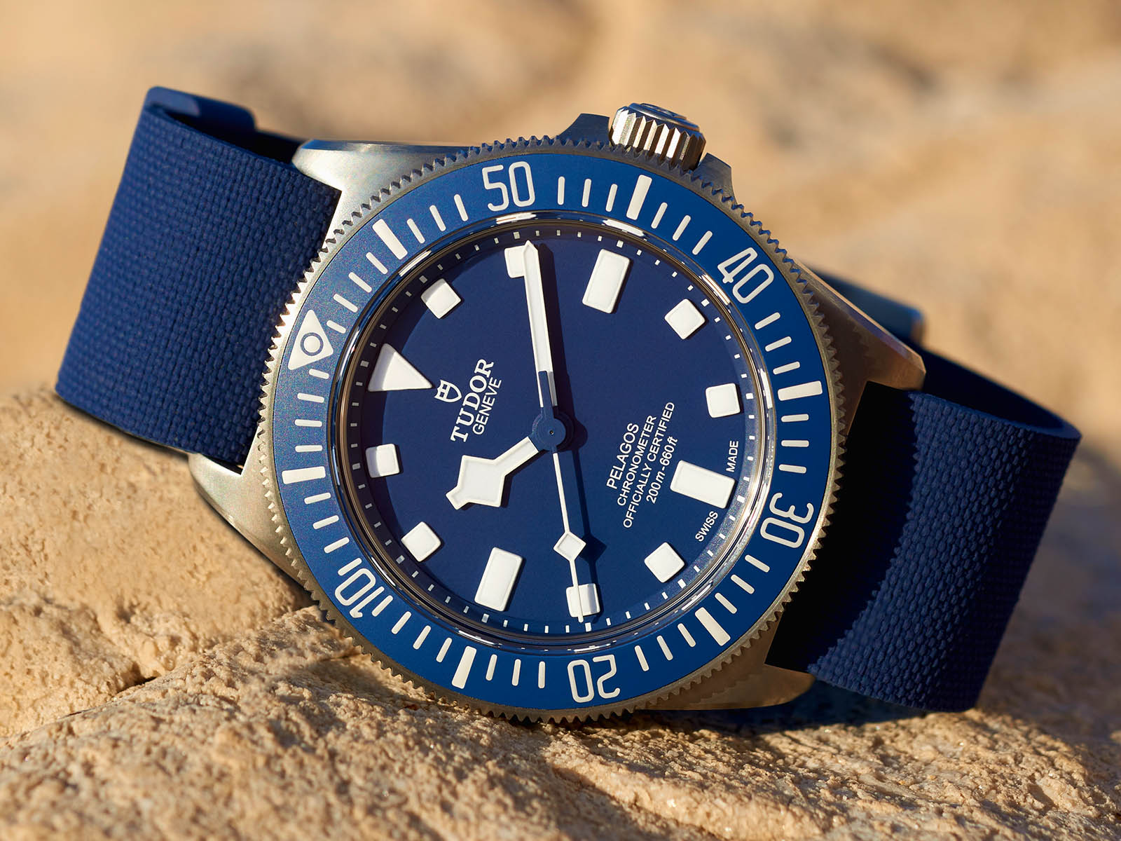 Tudor pelagos on sale blue strap