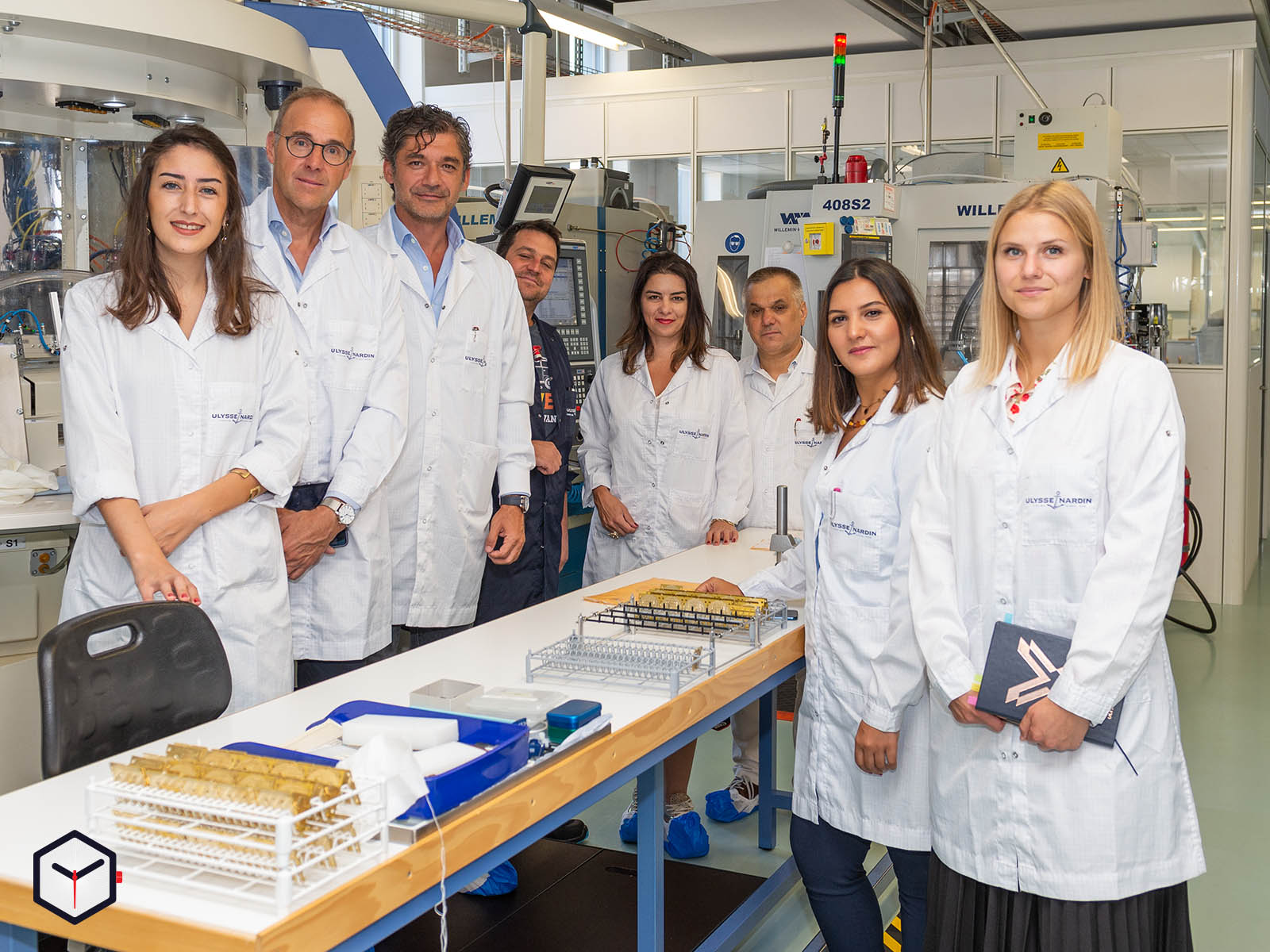 Ulysse Nardin Manufacture Visit ark Saatcilik Massimo Bonfigli Francoise Bezzola Horobox