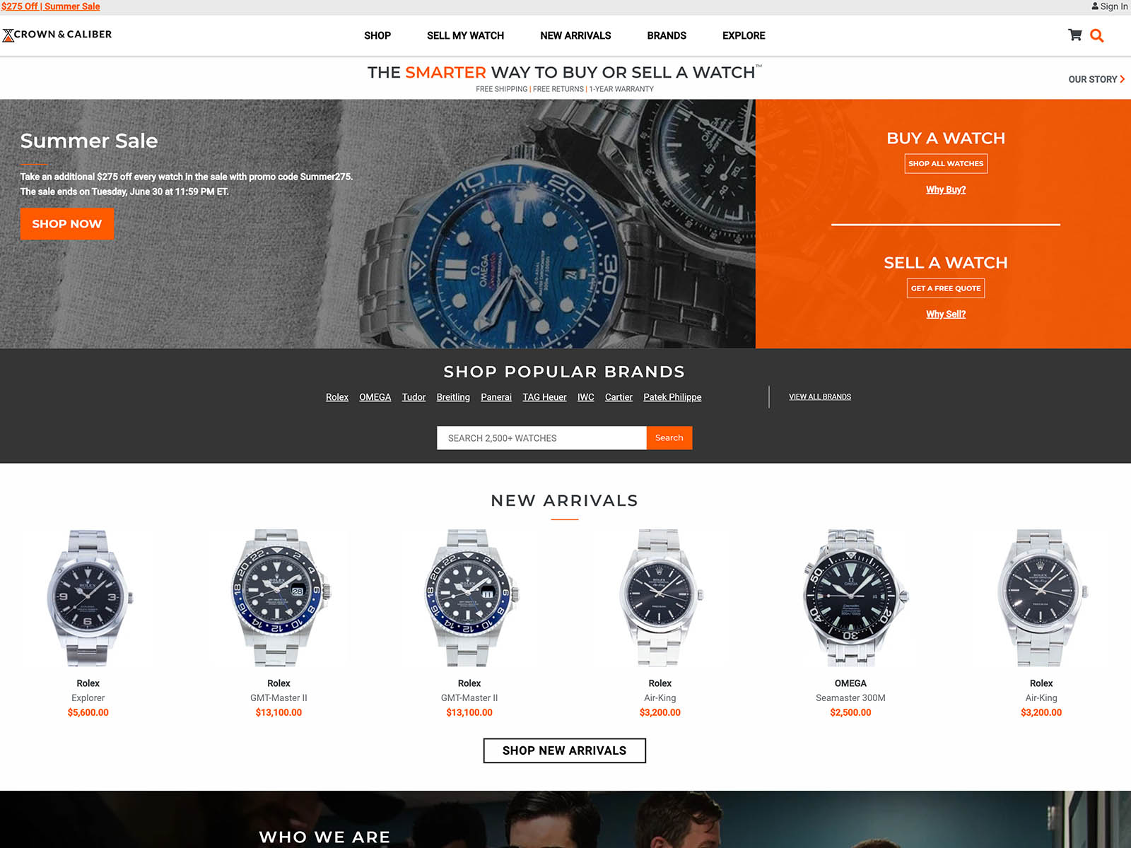 Best site to sell watches online hot sale