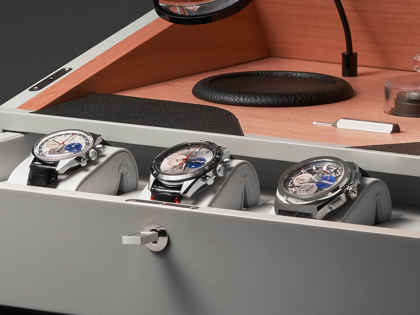 03.A386. 400 69.C815 03.3001.3600 69.C816 95.9012.9004 69.R582 50 Years of El Primero Zenith Horobox