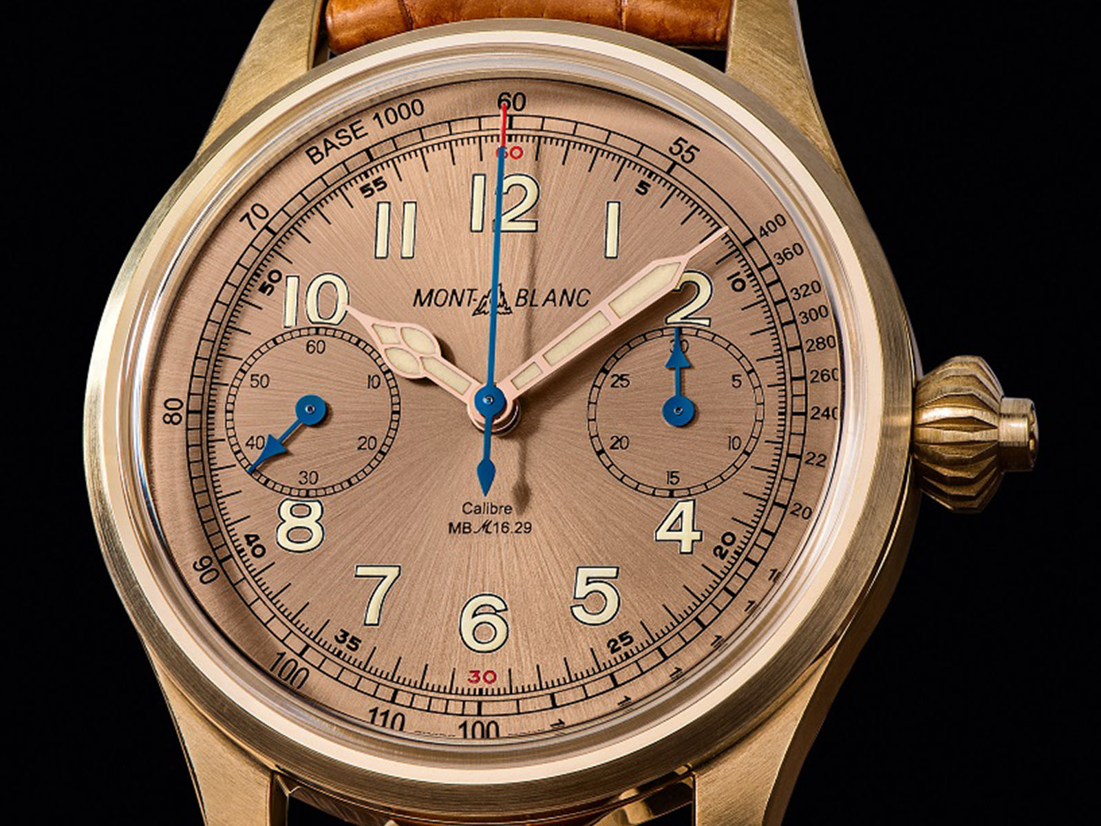 Montblanc salmon 2025 dial
