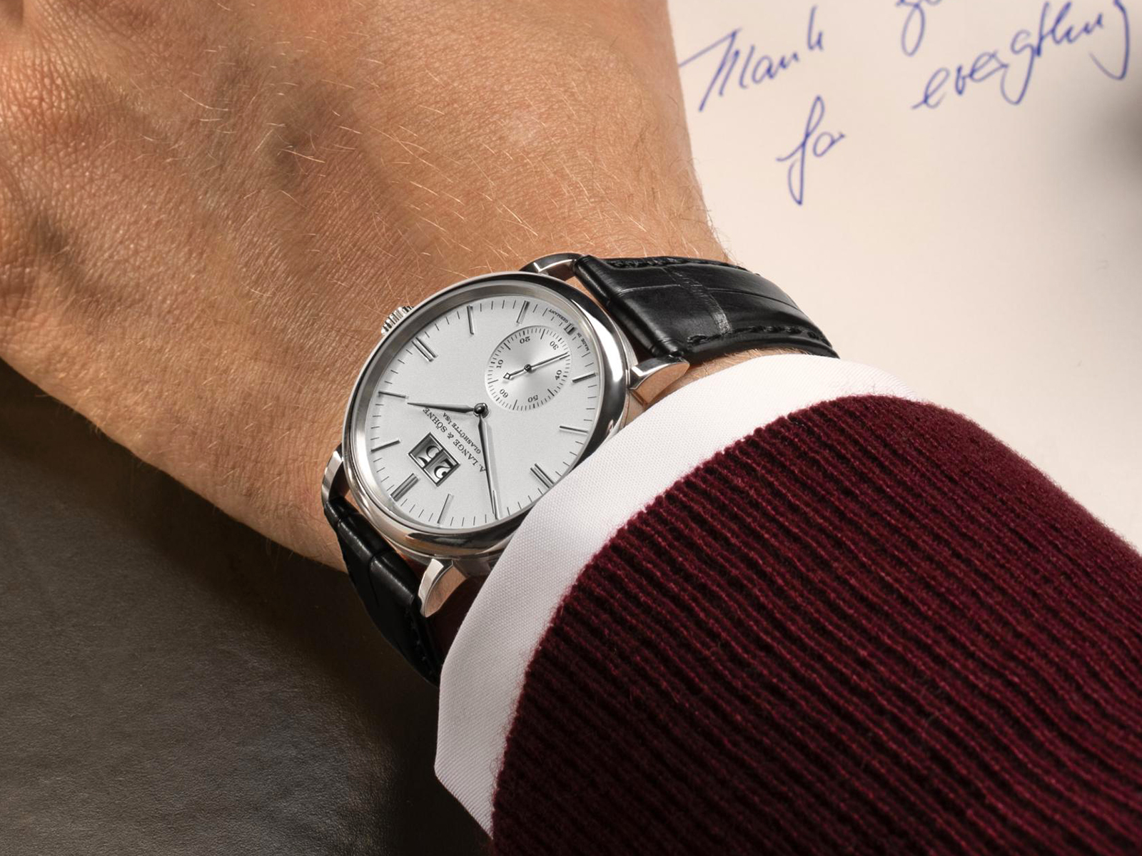381.026 381.032 Saxonia Outsize Date A. Lange S hne Review