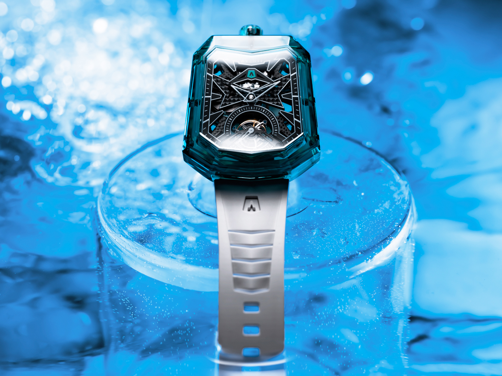 Aventi AH15 Saphite Paraiba Tourbillon