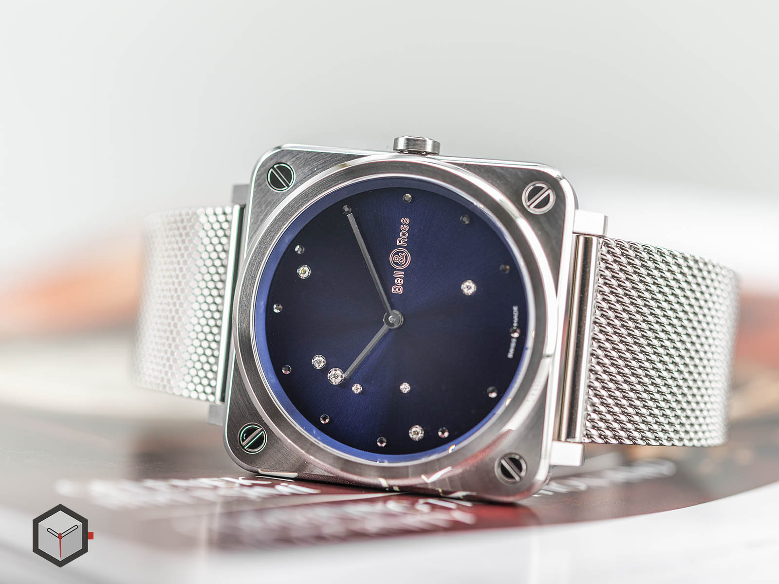 BRS-EA-ST/SST | BR S | Blue Diamond Eagle | Bell & Ross
