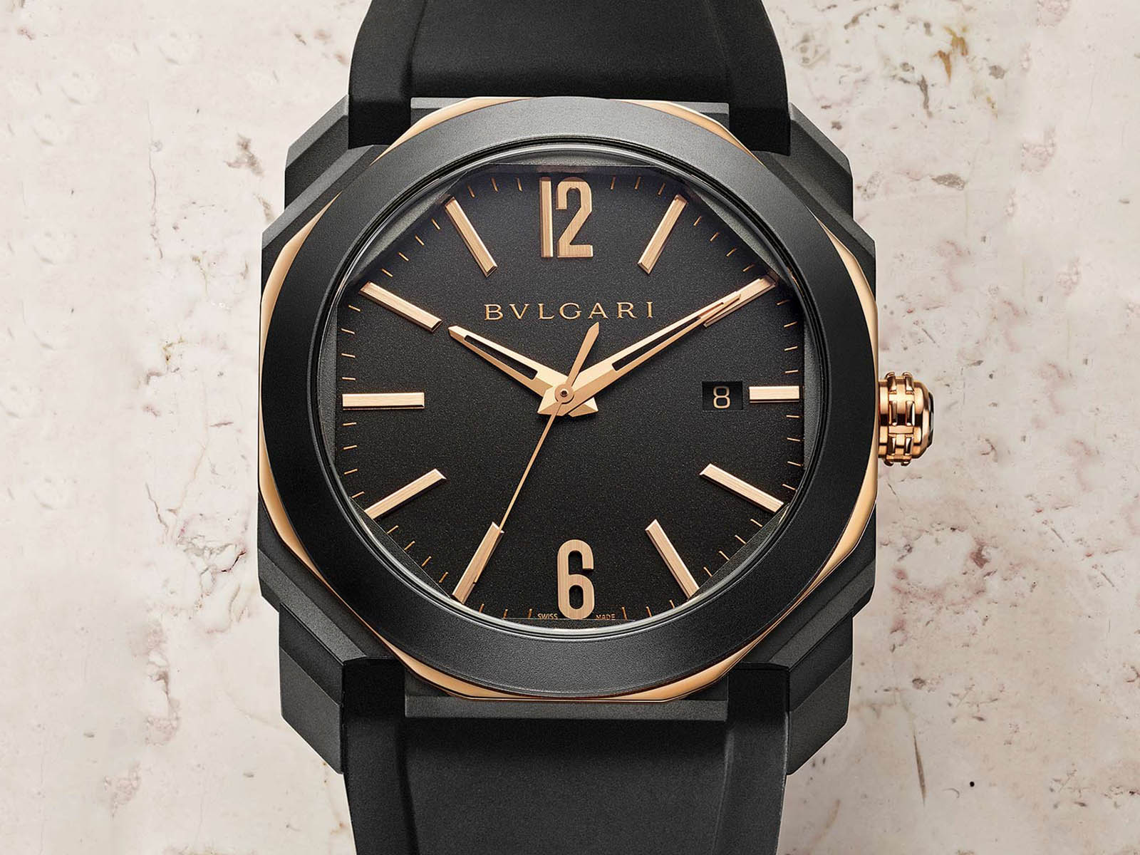 Bvlgari Octo часы мужские