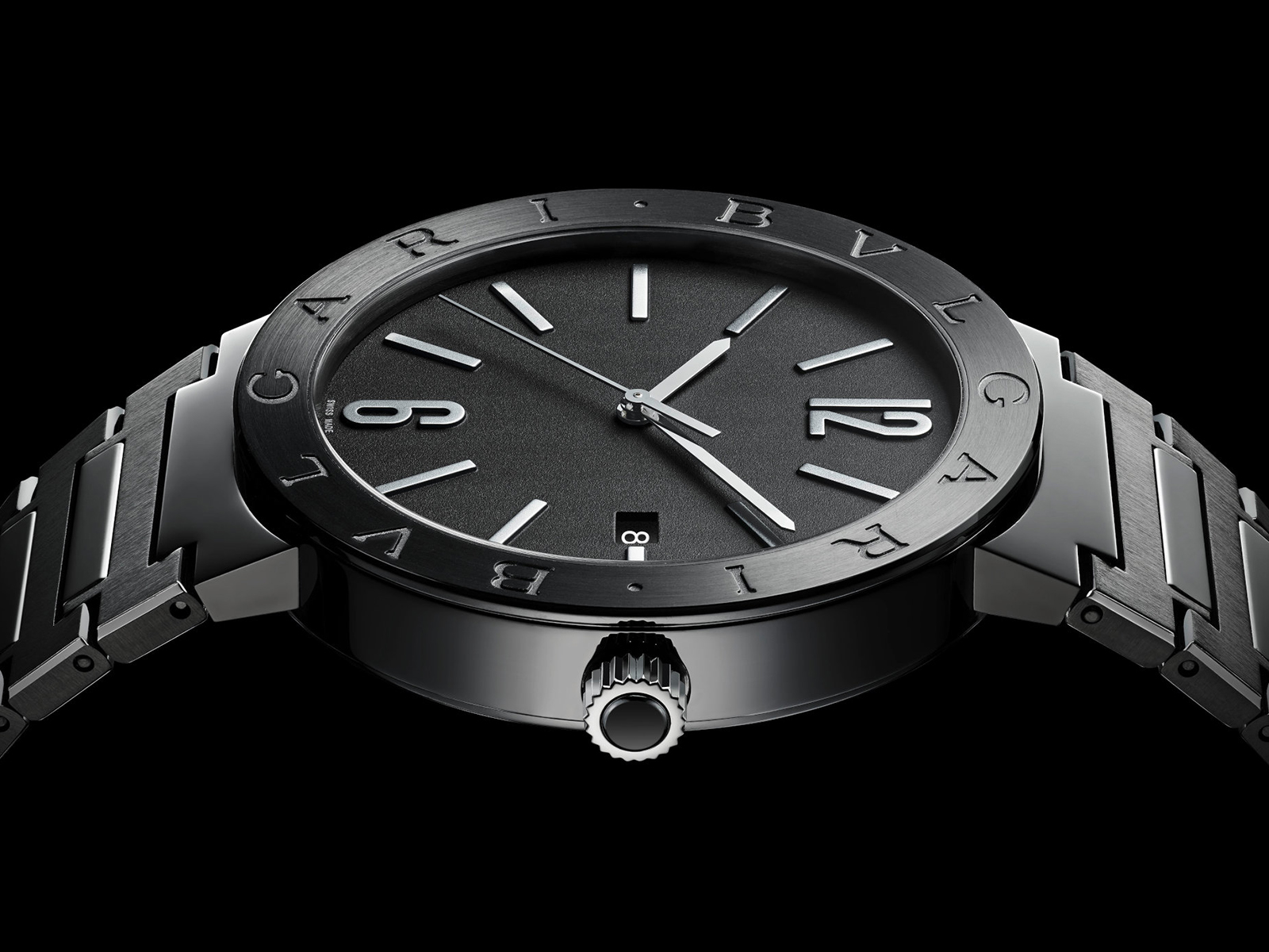 Bvlgari all black sale