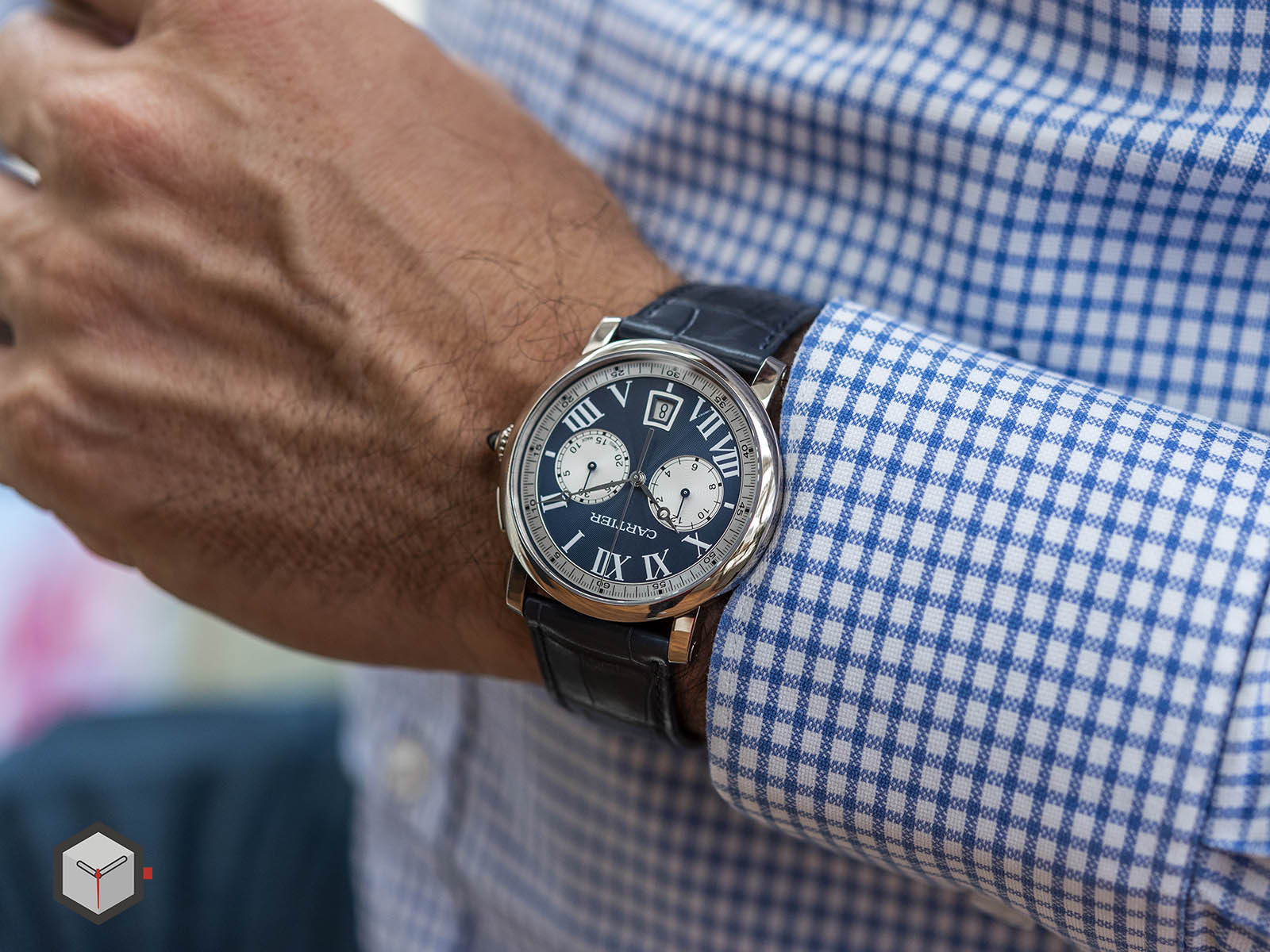 cartier rotonde chronograph review