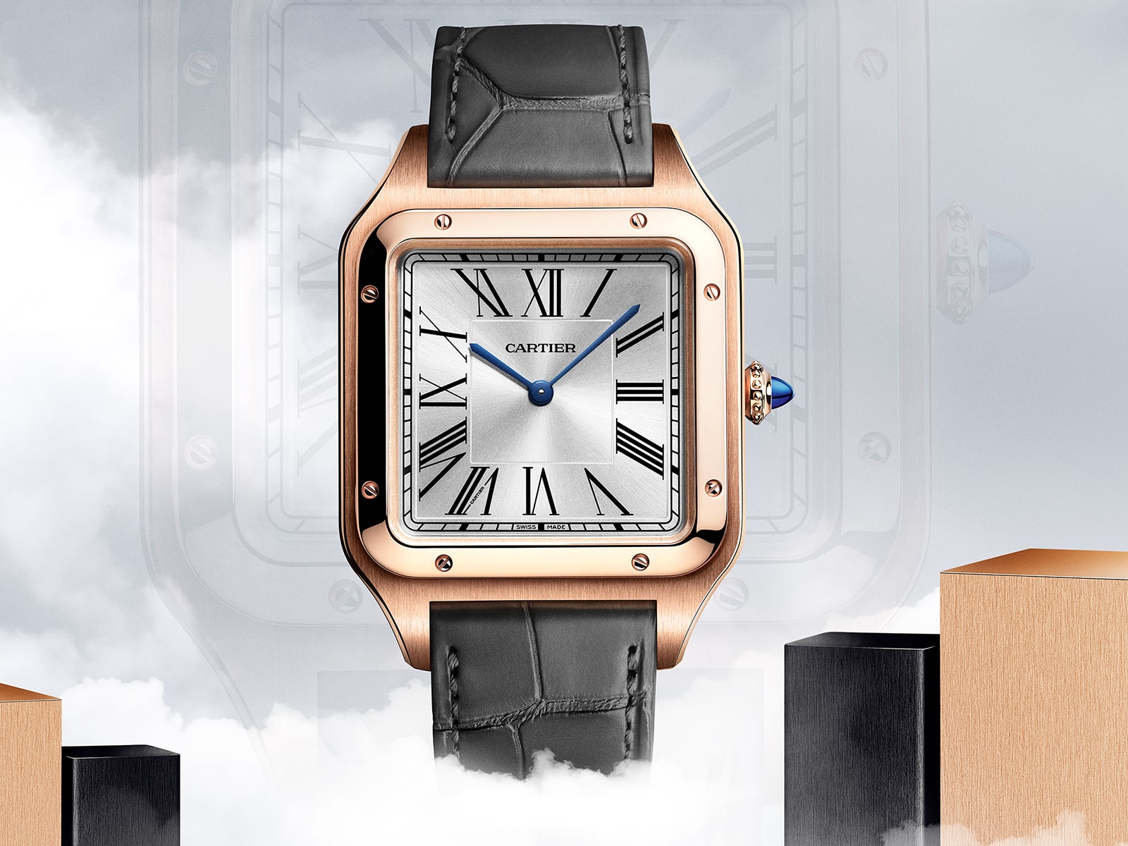 cartier santos limited edition watch