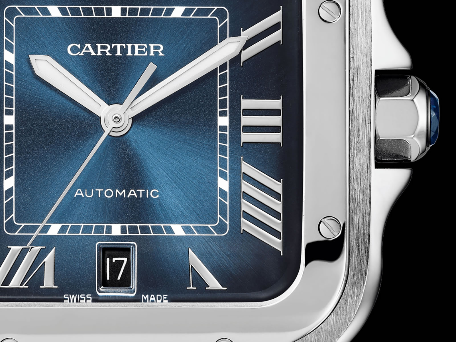 cartier blue face